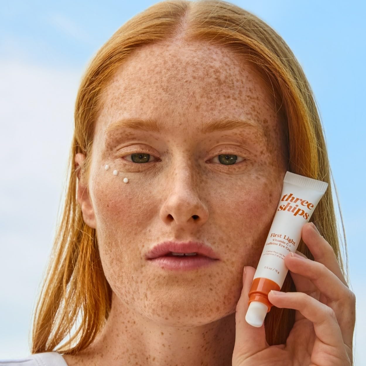 Three Ships - First Light Vitamin C + Caffeine Eye Cream (0.5 oz | 15 g)