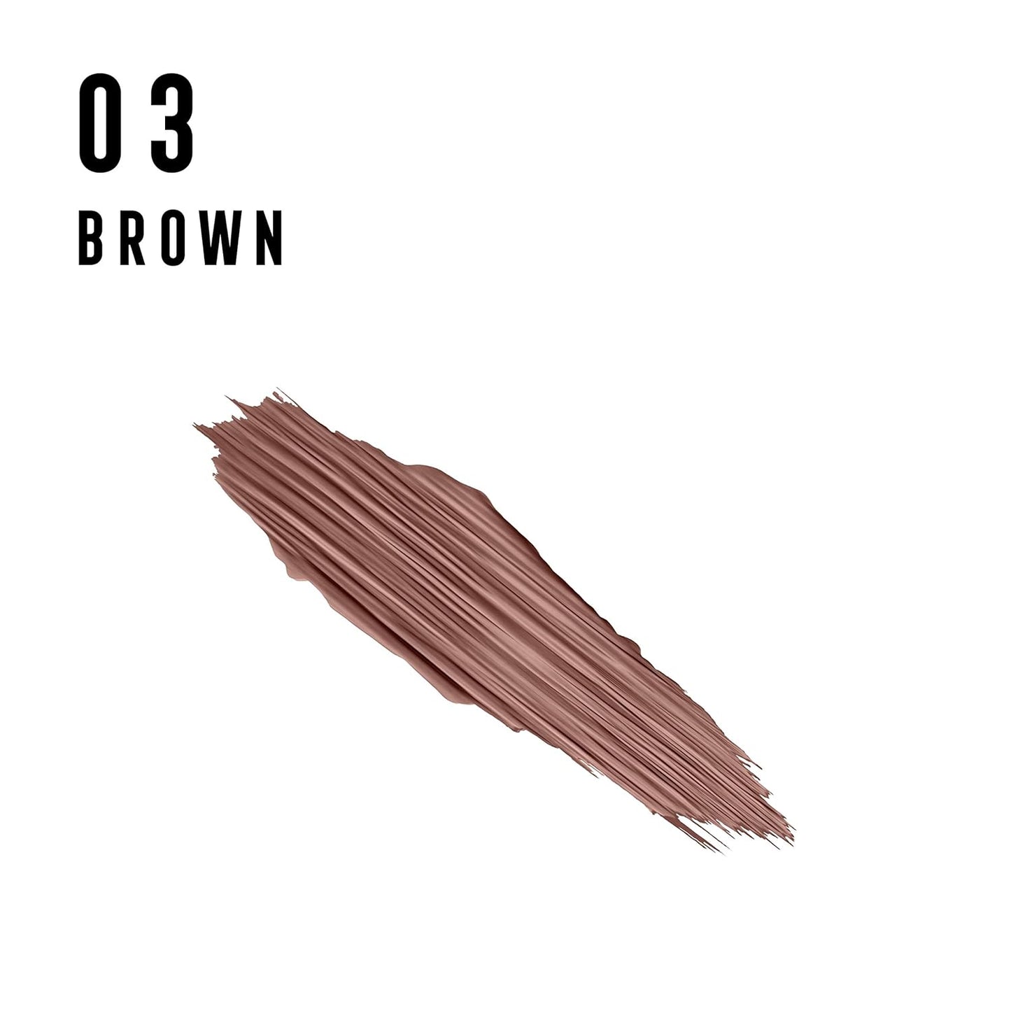 Max Factor Brow Revival Gel - Long-Lasting, Waterproof Formula | 003 Brown Shade