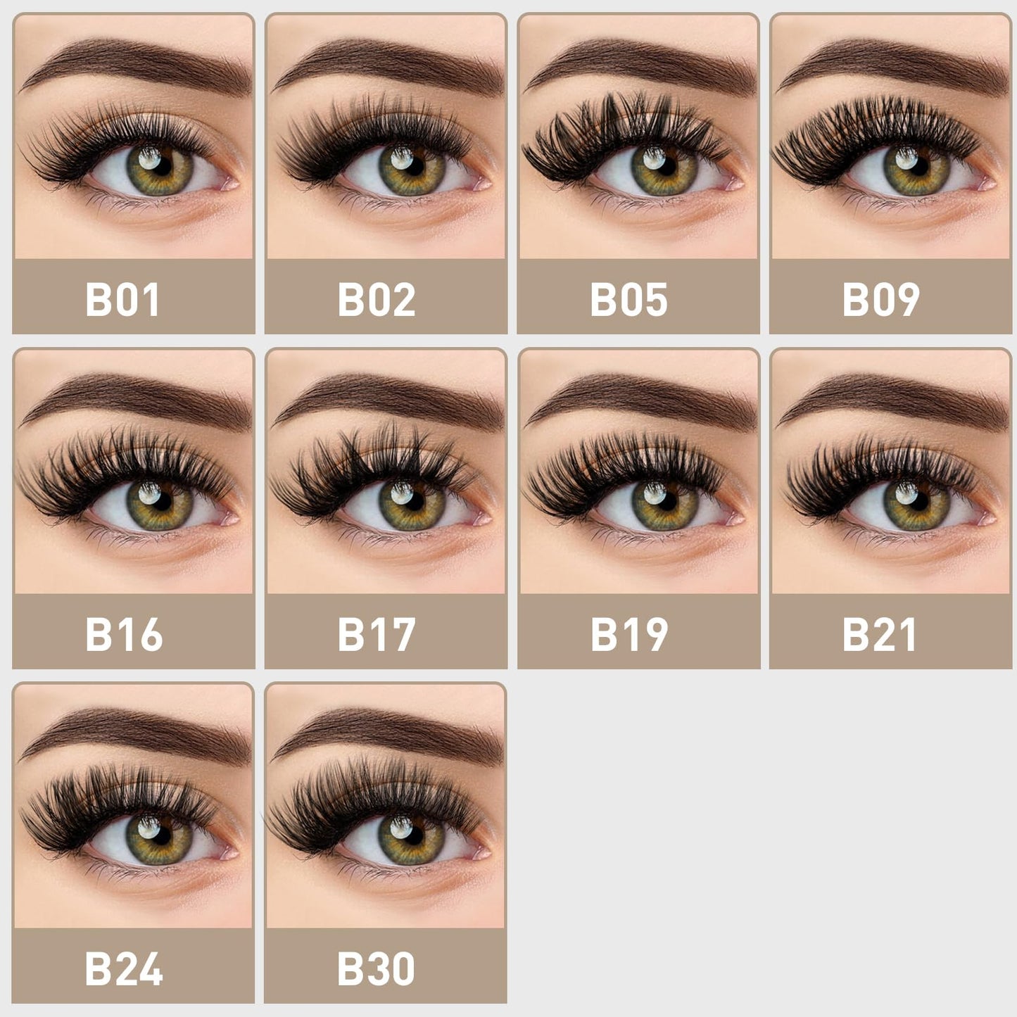DIY Lash Extension Kit B12 Lash Cluster DIY Eyelash Extension Kit Individual Lashes Eyelash Clusters (Kit,B12)