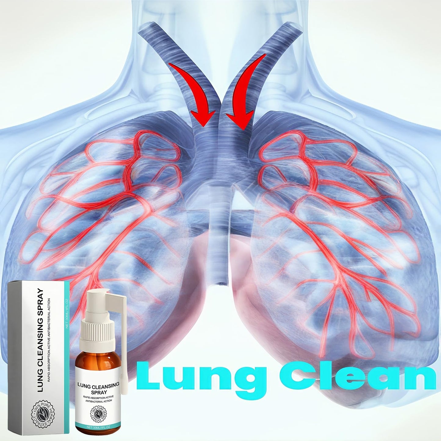 3 PCS - Cleansing Spray Breath Easy -Herbal Oral Fresh Spray mullein leaf extract for Fresh (3Pcs)
