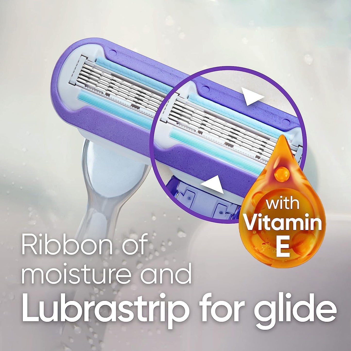 Gillette Venus Swirl Women's Razor - Precision Blades for Smooth Shaving