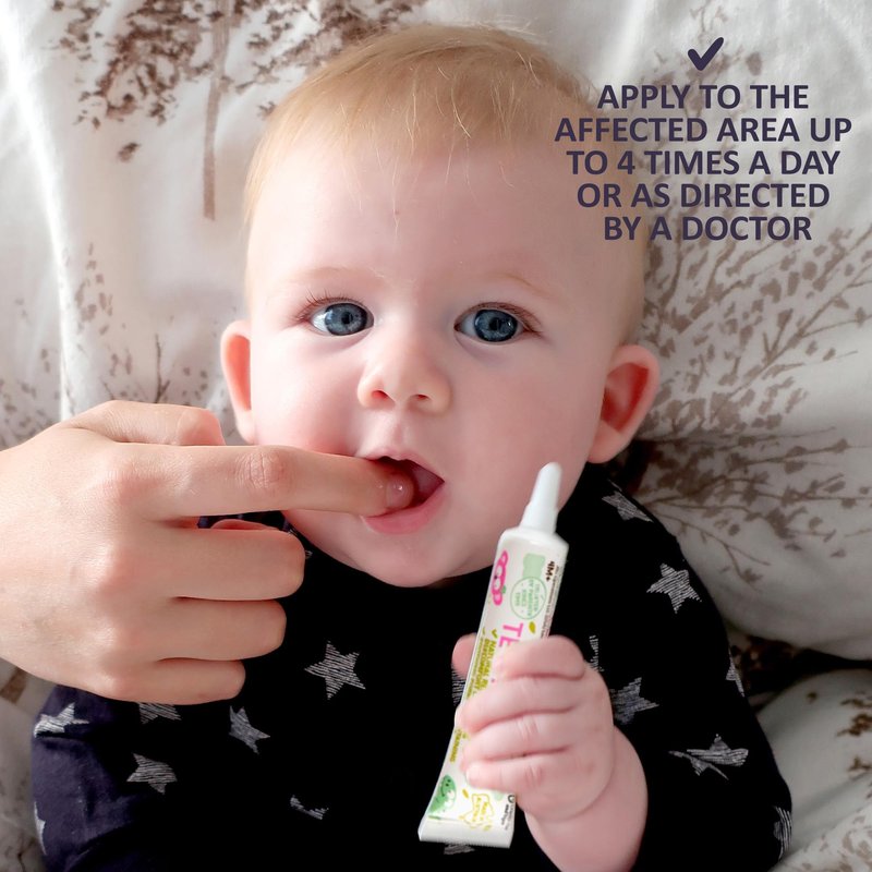 Jack N' Jill Baby Gum & Tooth Gel for Teething, Drug-Free with Naturally Derived Chamomile & Calendula, No Added Sugars, Suitable for 4 Months & Up - 0.5 oz (15g), 3 Pack