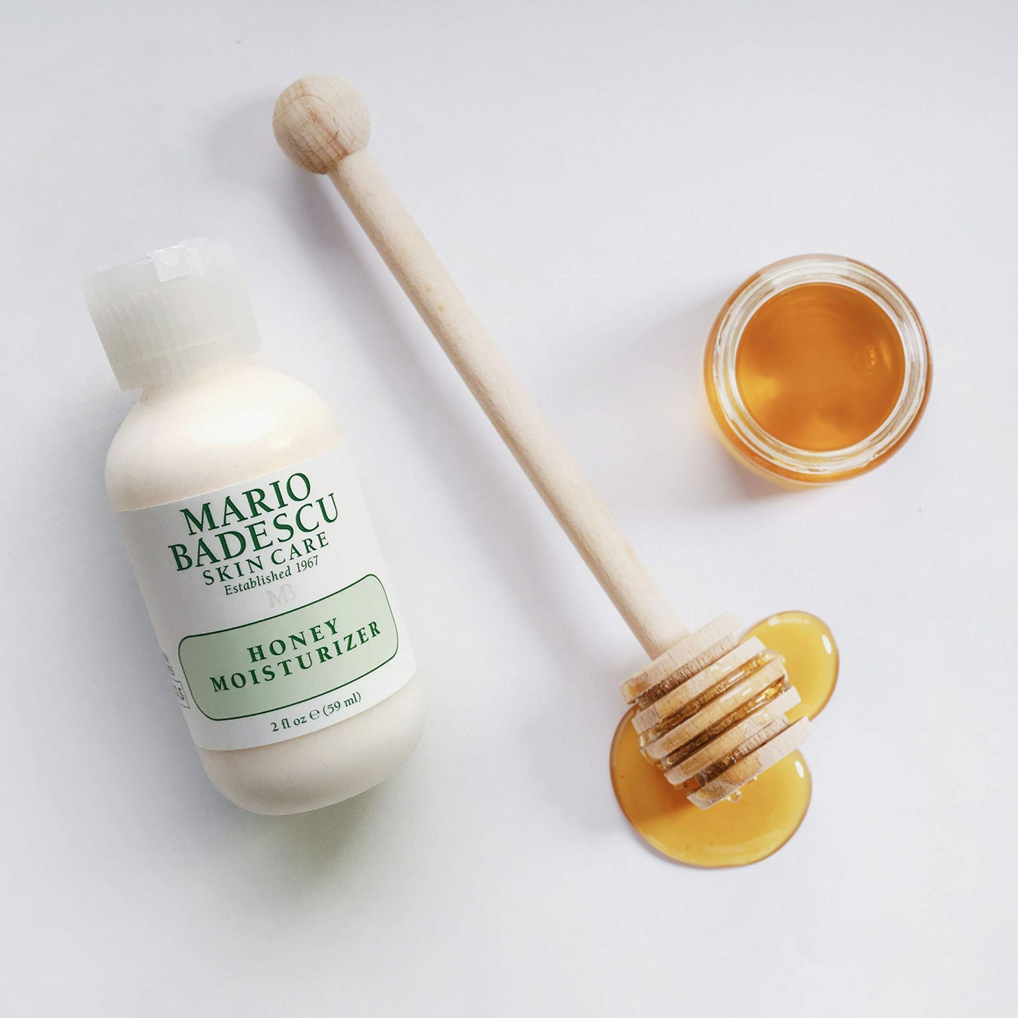 Mario Badescu Honey Face Moisturizer for Women and Men, Ideal Facial Moisturizer for Combination, Dry or Sensitive Skin, Honey-Infused Moisturizer Face Cream, 2 Fl Oz