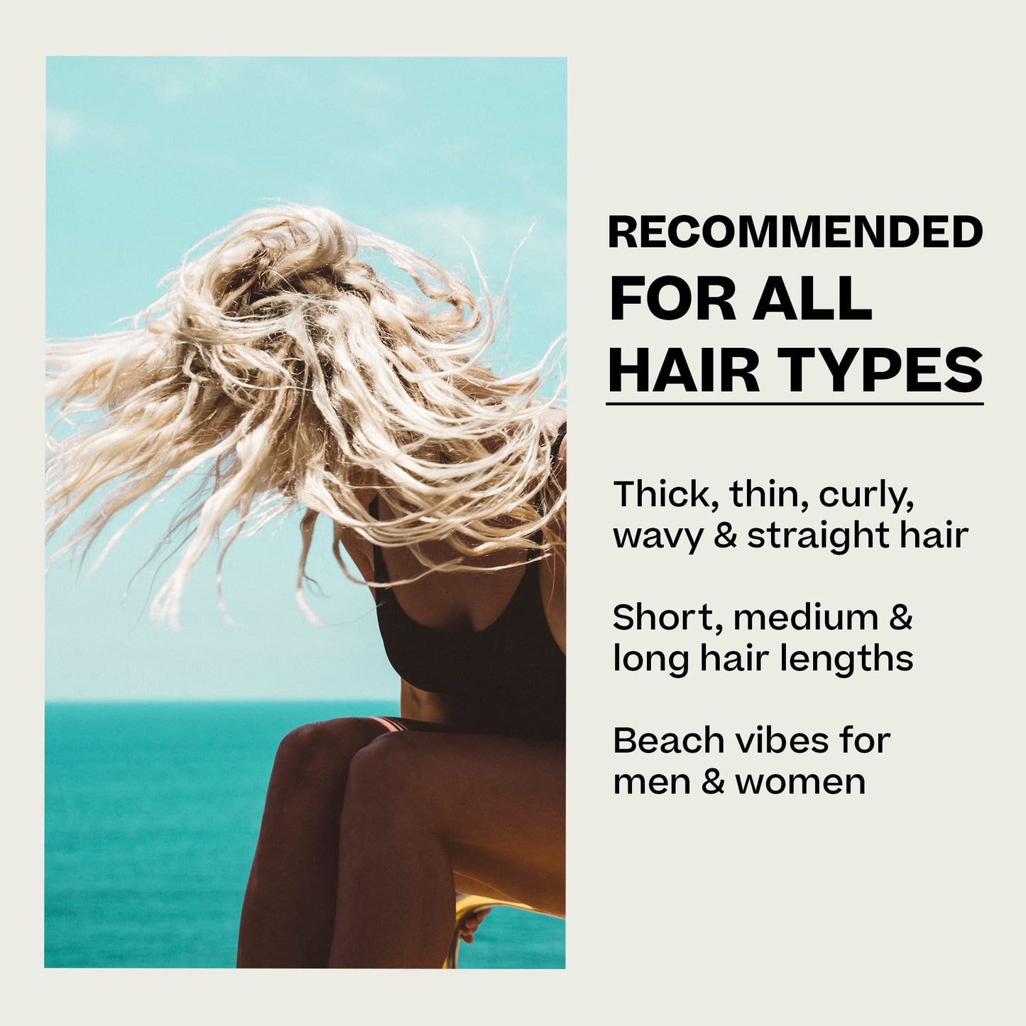 BYRD Sea Salt Surfspray, Texture Spray with Salty Coconut Scent, 8 fl oz