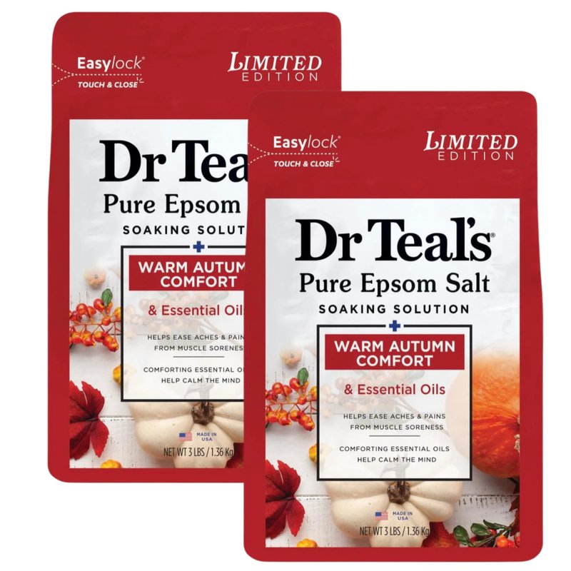 Dr Teal's Honey Blossom Pure Epsom Salt Soak and Foaming Bath (Honey Blossom)