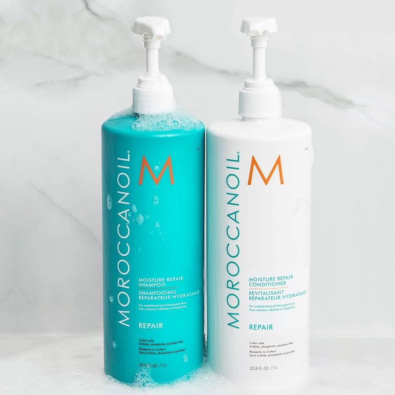 Moroccanoil Moisture Repair Shampoo - Deep Hydration for Damaged Hair | 8.5 Fl Oz