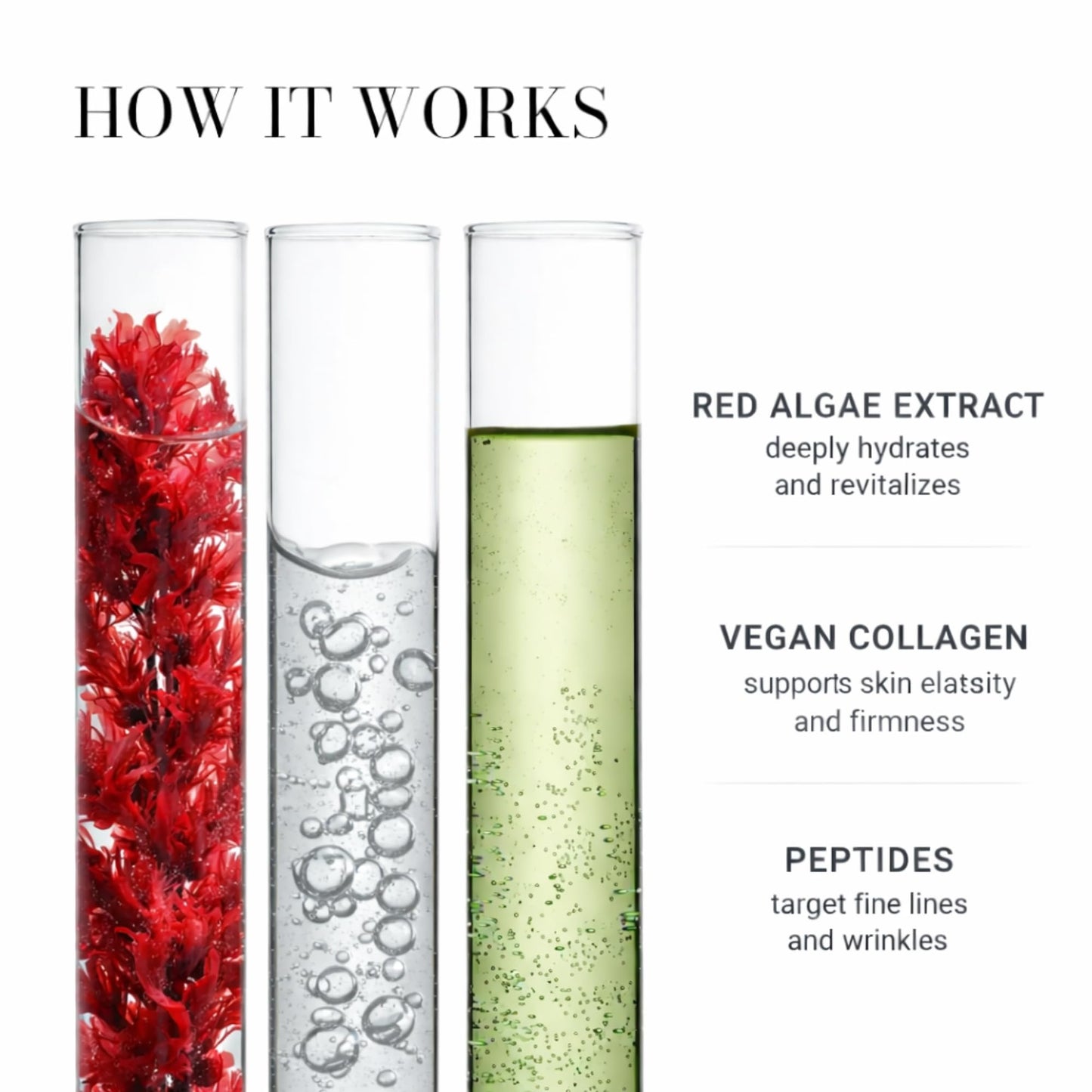 Noku Marine Cream – EWG VERIFIED UltraHydrating Anti-Aging Moisturizer for Men & Women with Red Algae, Vegan Collagen & Argireline Peptides | 50 ml | Vegan, Cruelty-Free, Award-Winning Formula