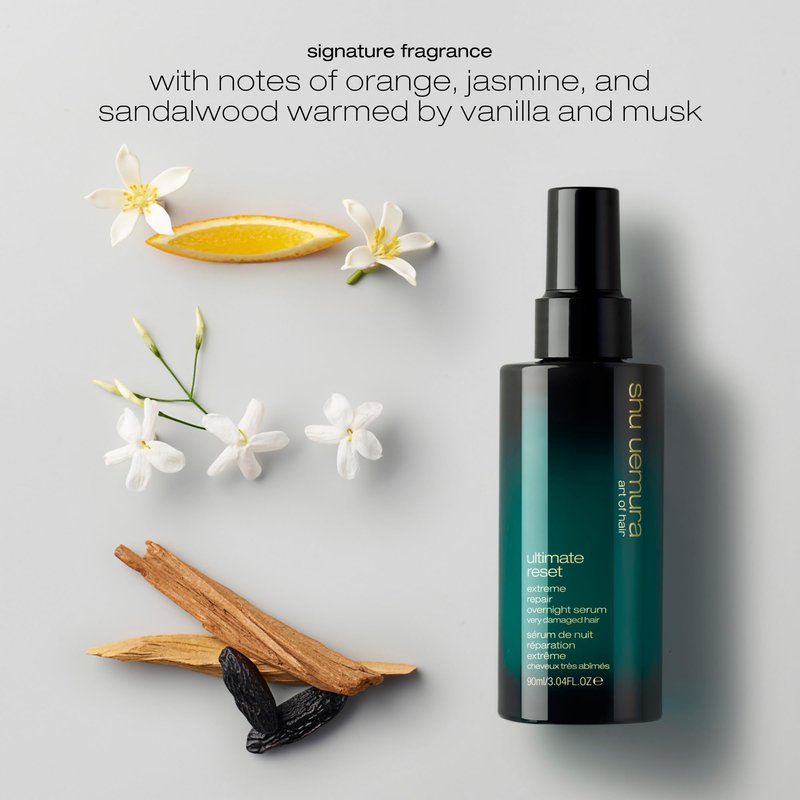 shu uemura art of hair Essence Absolue Nourishing Protective Hair Oil - Lightweight and Multi-Benefit, Hydrates and Reduces Frizz, With Heat Protection, 3.04 Fl Oz