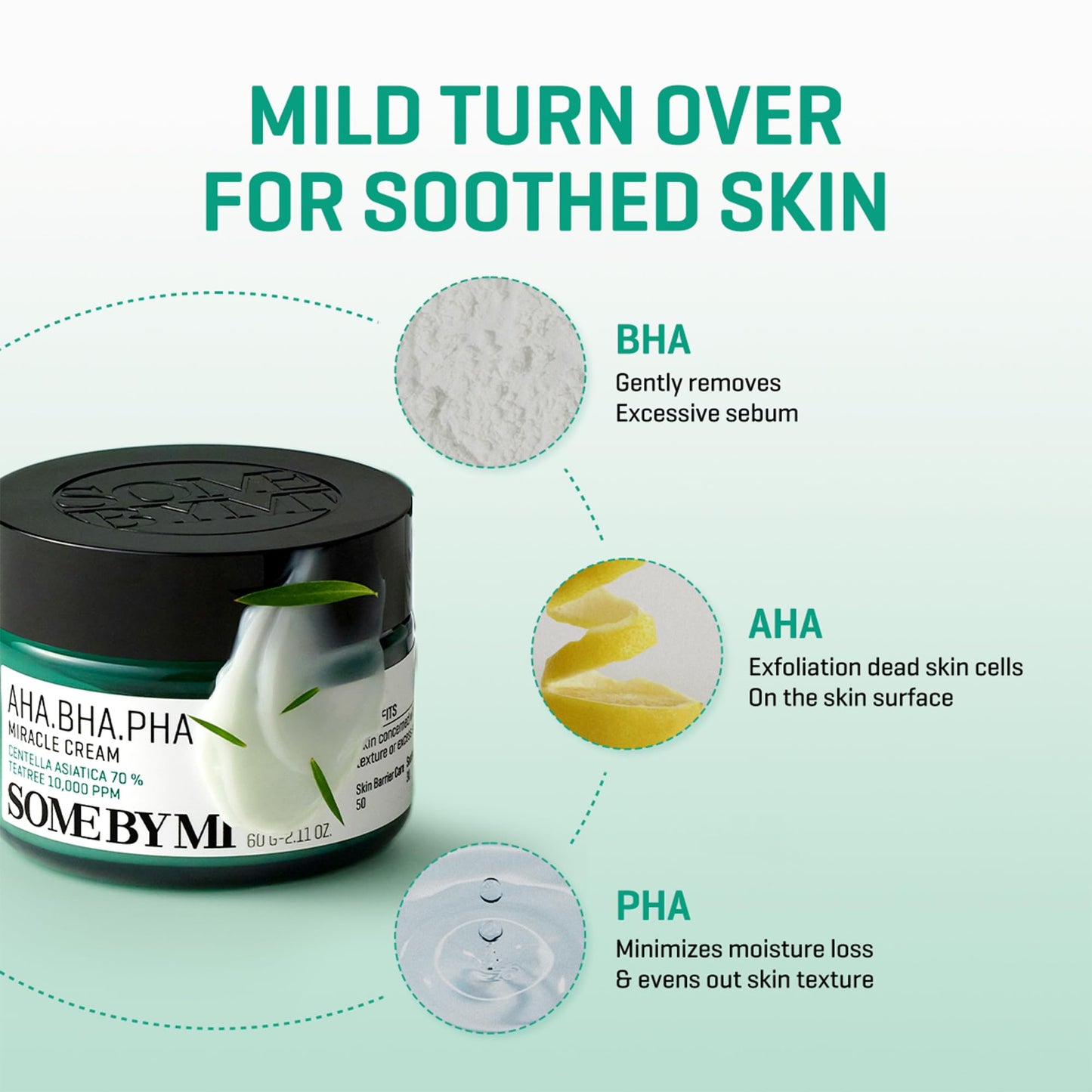 SOME BY MI AHA BHA PHA 30 Days Miracle Toner & Miracle Cream & Miracle Serum