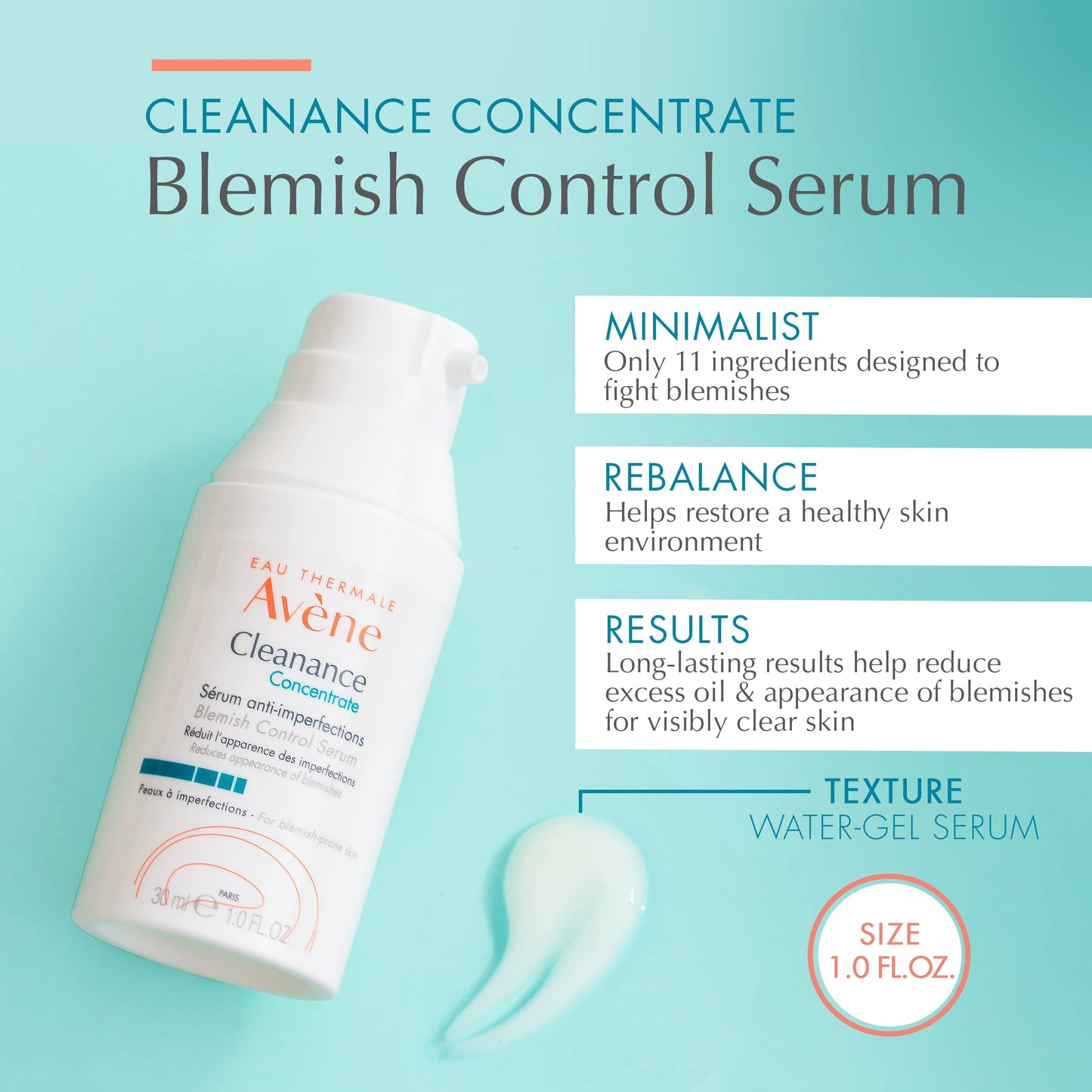 Avène Cleanance Concentrate Blemish Control Serum