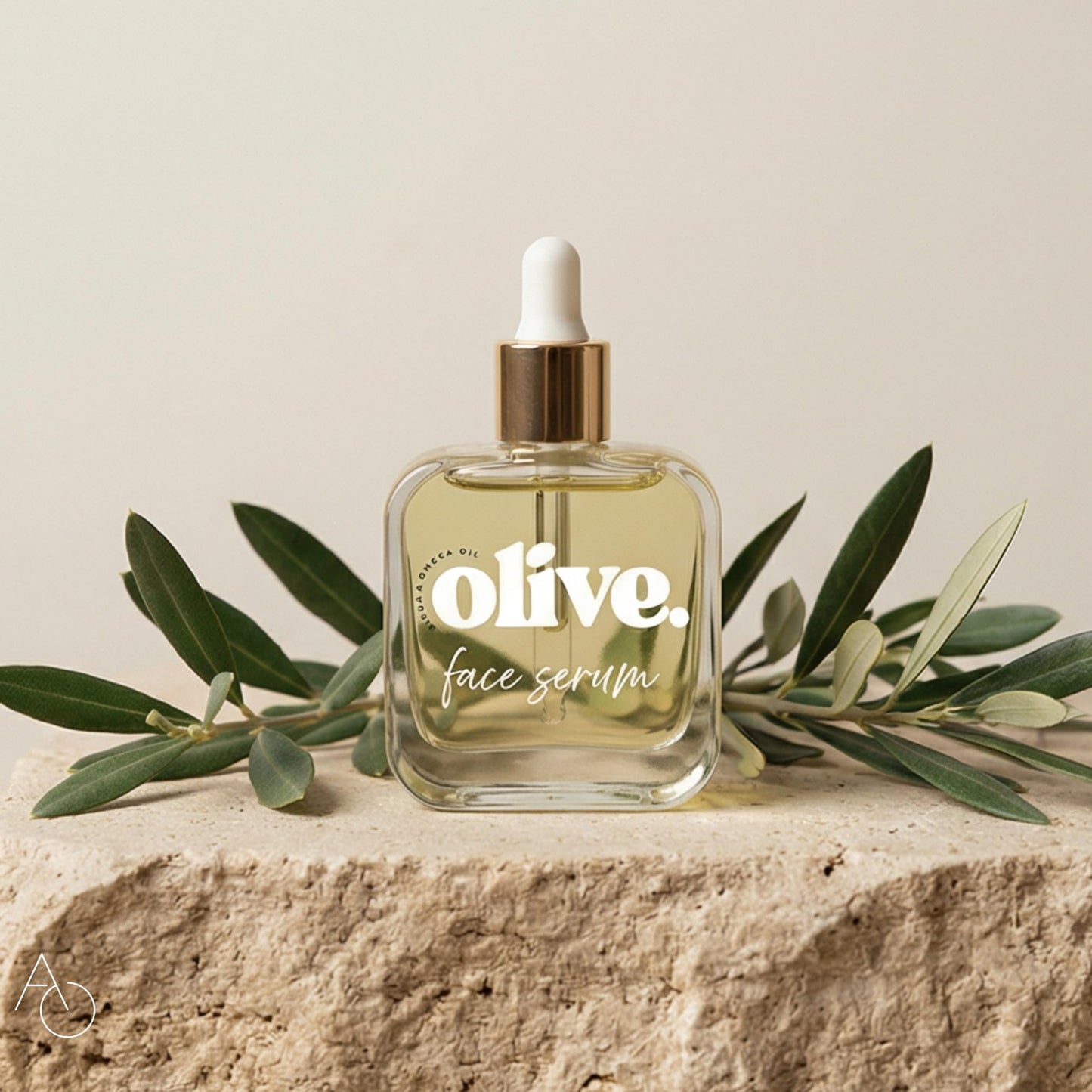 Olive Oil Face Serum | Small‑Batch Facial Oil | 1885 California Orchard | For Sensitive & Dry Skin | Squalane & Olive Leaf Extract | Lightweight, Fast‑Absorbing, Hydroxytyrosol‑Rich Hydration