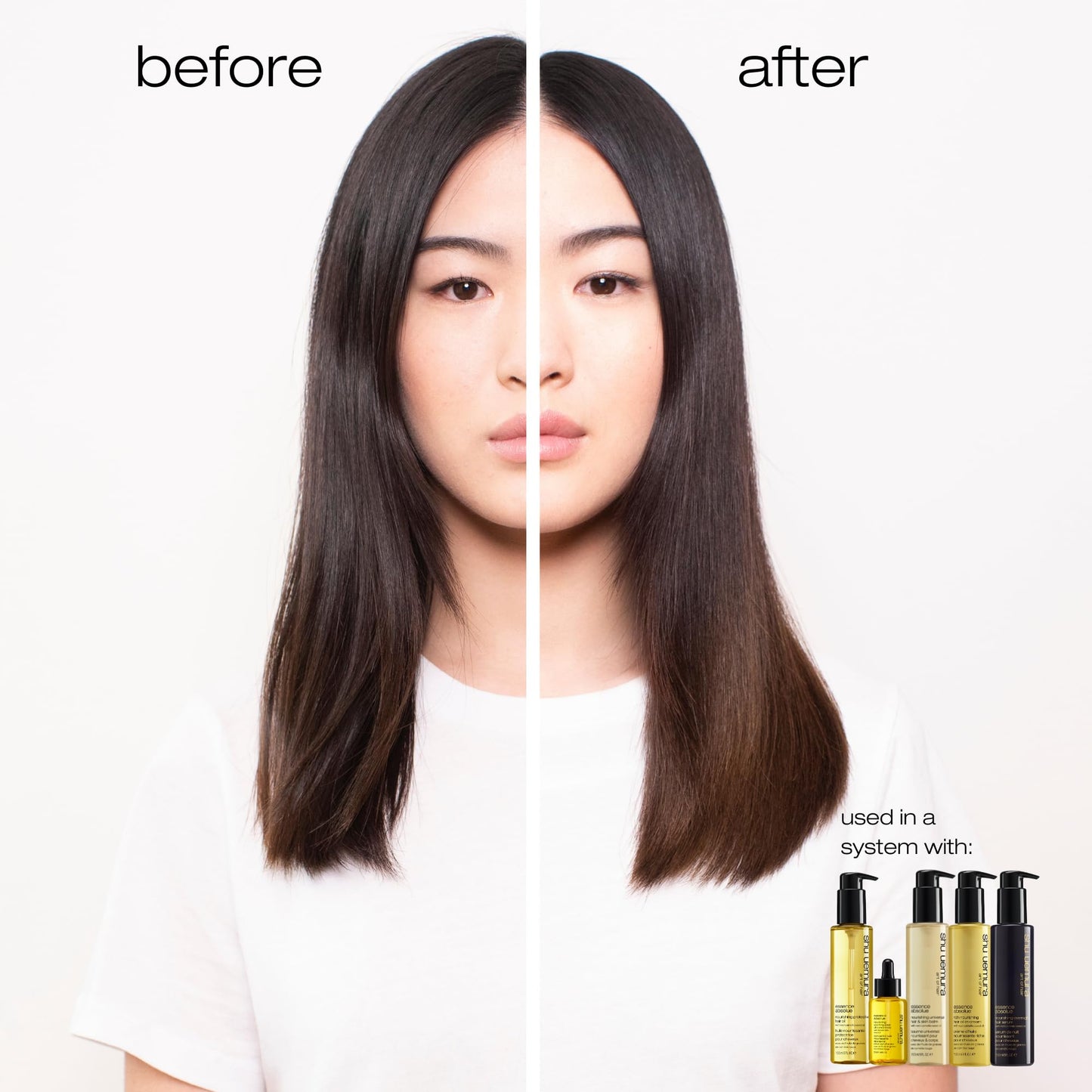 shu uemura art of hair Essence Absolue Nourishing Universal Balm - Multi-Benefit Balm, Intense Hydration and Shine, For Dry Hair and Skin, 5 Fl Oz