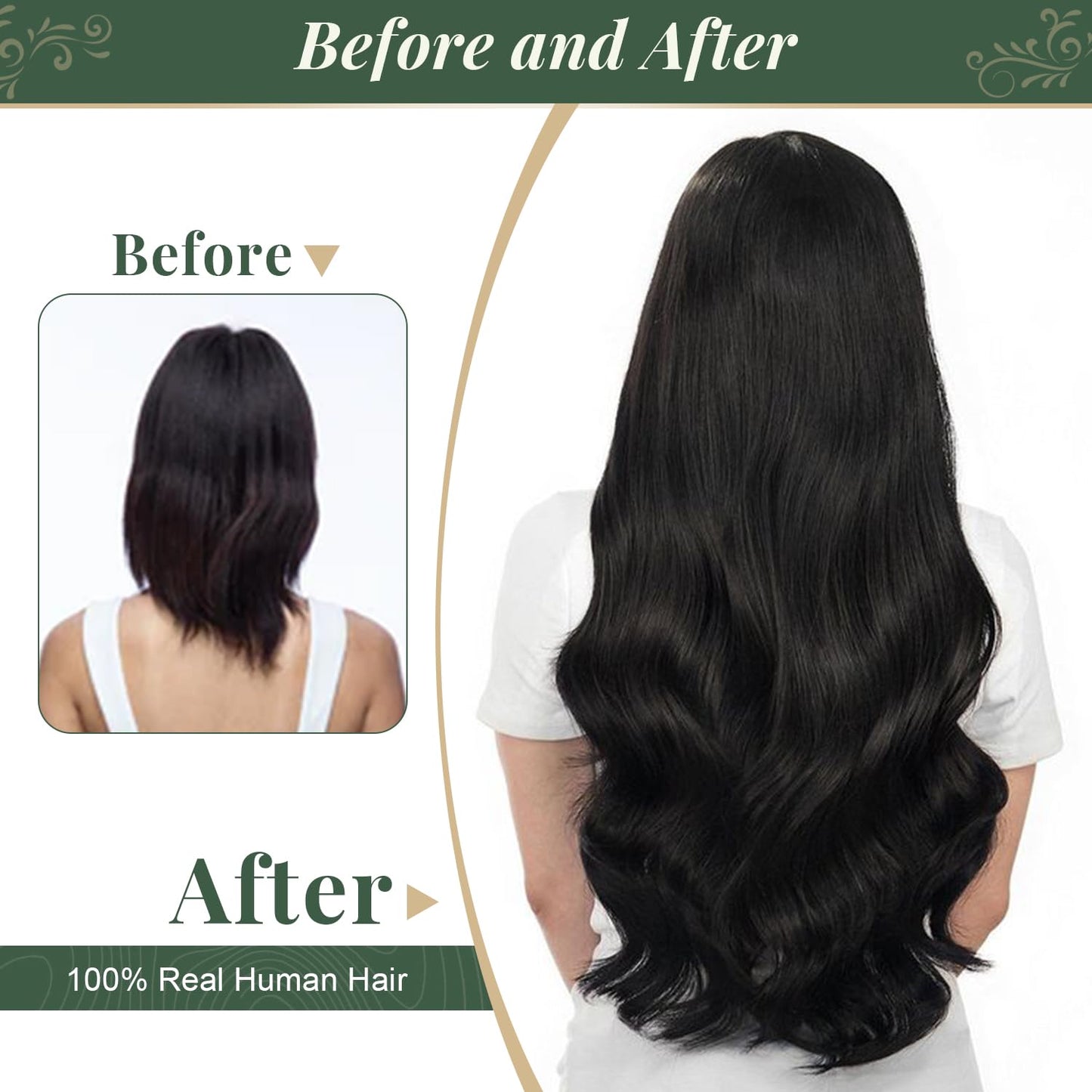Missme Tape in Hair Extensions Human Hair 16 inch 20 Pcs 40g #613 Blonde Tape ins Human Hair Extensions Remy Hair Skin Weft Seamless Invisible Silky Straight Thick Ends Add Length