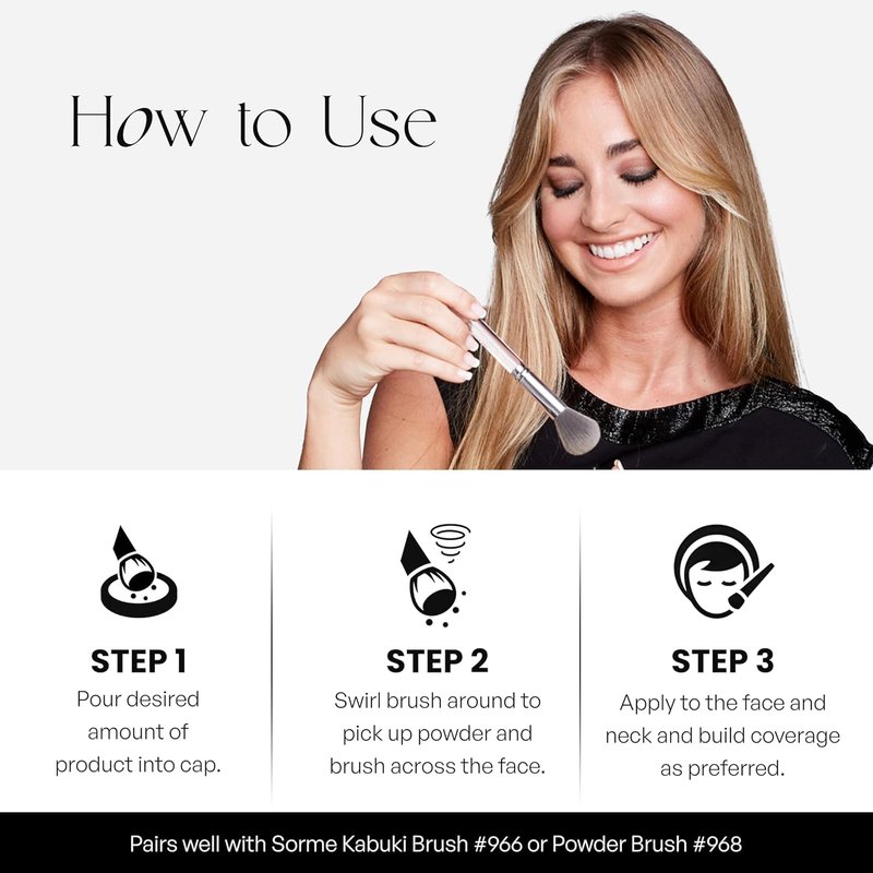 Sorme' Treatment Cosmetics Mineral Secret Light Reflecting Powder, Fair