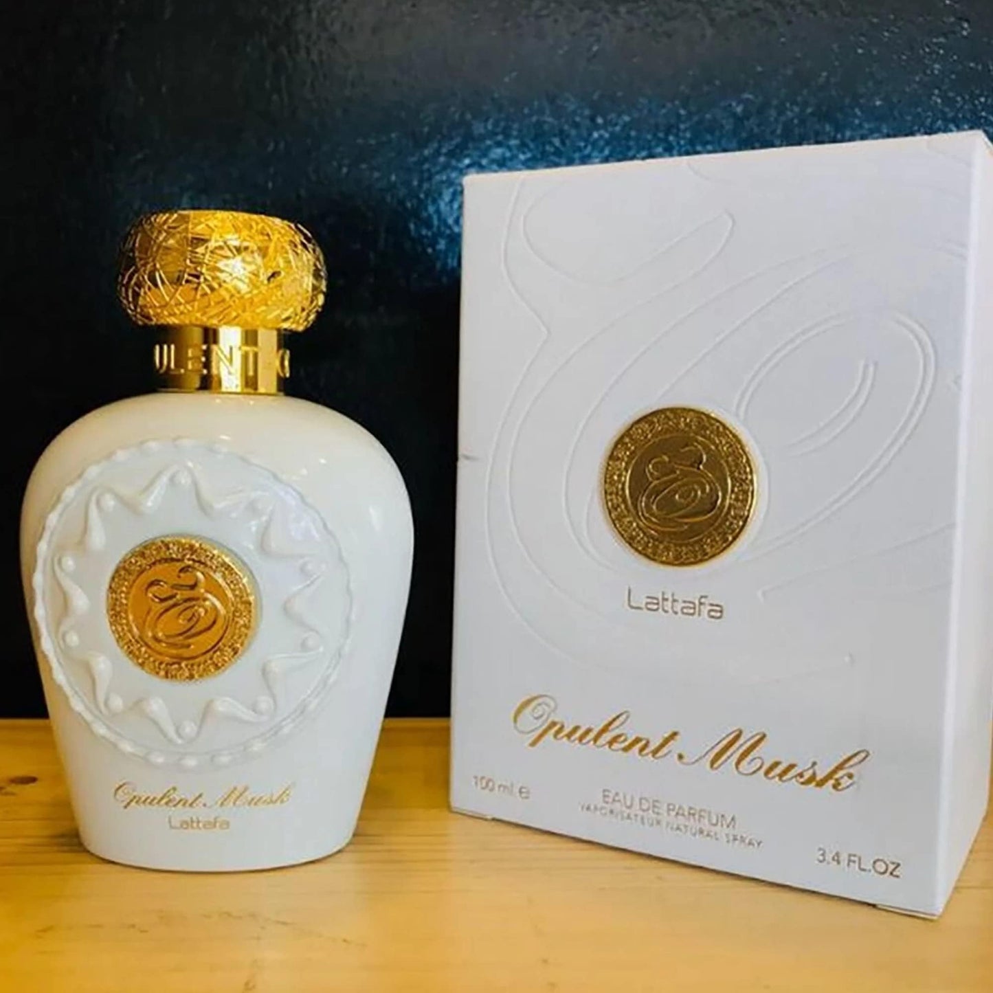 Lattafa Opulent Musk for Women Eau de Parfum Spray, 3.4 Ounce (Pack of 2)