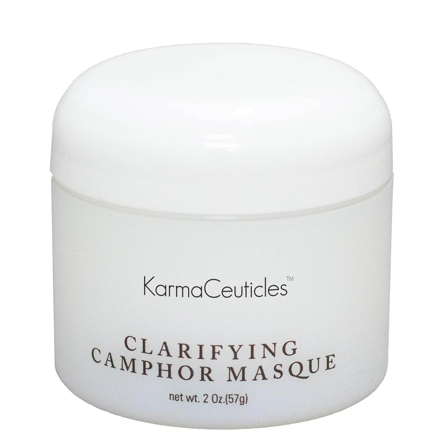 Clarifying Camphor Masque - Deep Cleansing Face Mask for Oily Skin | 2 oz