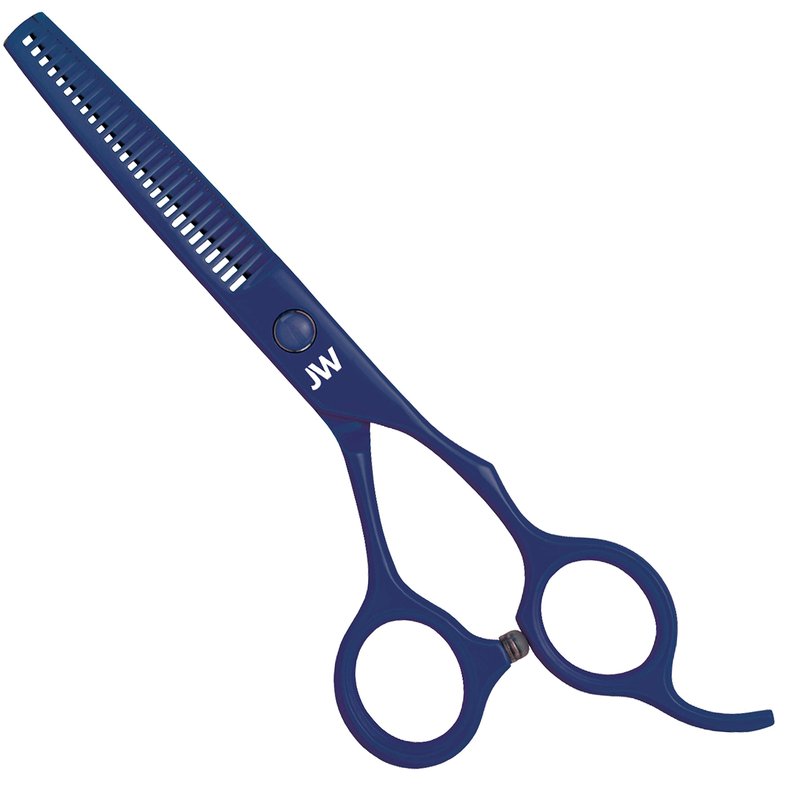 JW Professional Shears and Thinner CRX Series Combo, Cape, Comb & Case - Barber & Hair Cutting Scissors/Shears Stainless Steel