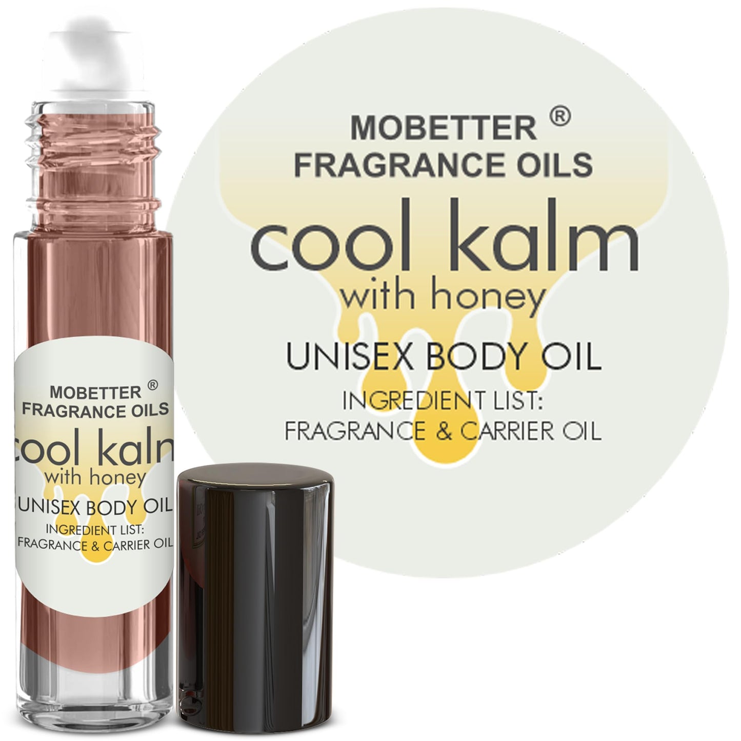MOBETTER FRAGRANCE OILS Cool Kalm with Honey Fragrace Body Oil for Unisex