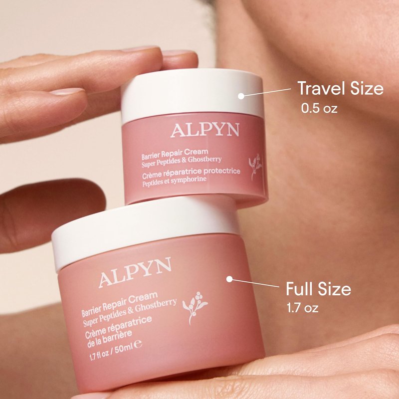 Alpyn Super Peptide & Ghostberry Moisturizer for Eczema, Wrinkle & Barrier Repair | Calm & Soothe Against Redness & Irritation (0.5 Oz)