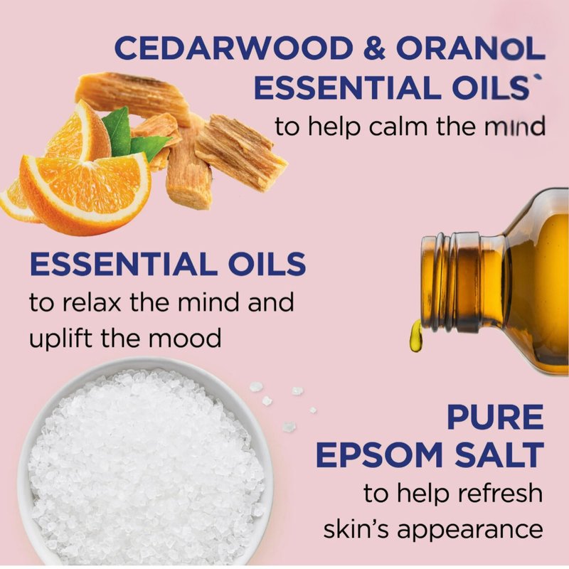 Dr Teal's Honey Blossom Pure Epsom Salt Soak and Foaming Bath (Honey Blossom)