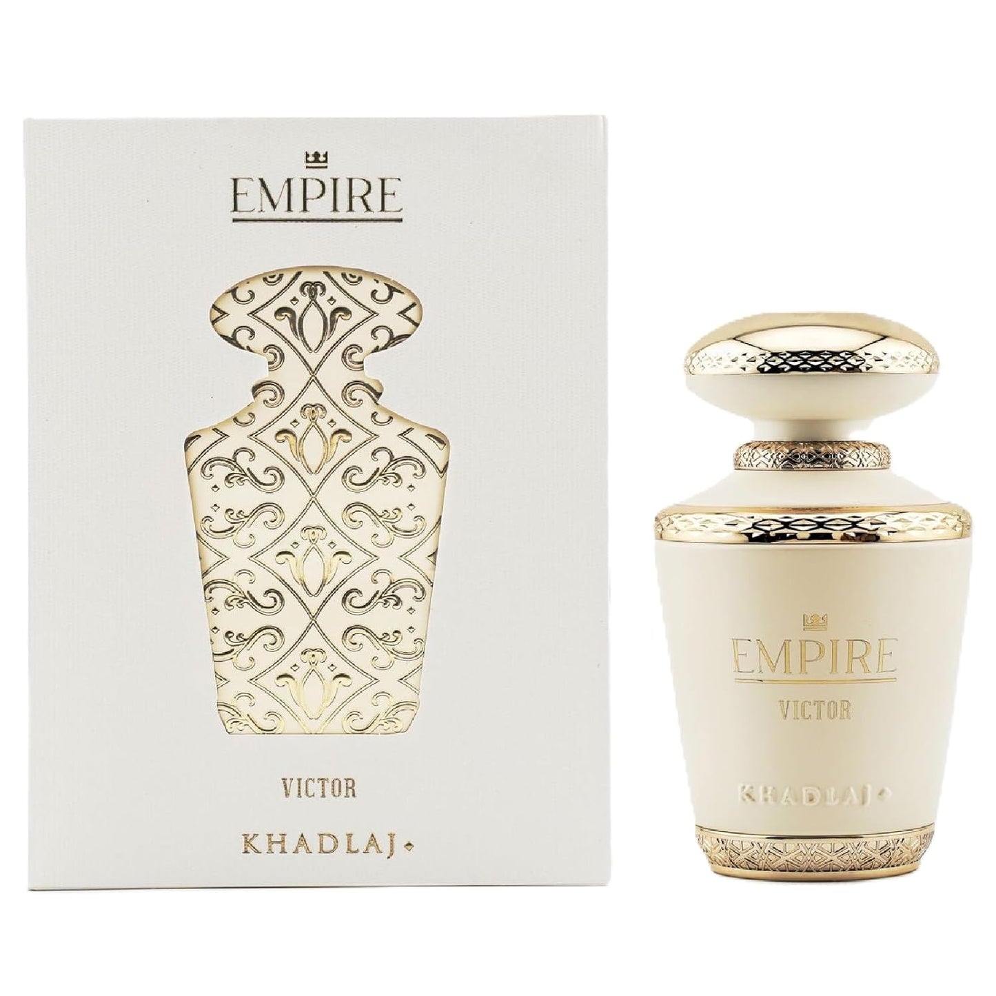 Khadlaj Empire Victor Eau de Parfum Spray - Unisex Fragrance, 3.4 Ounce