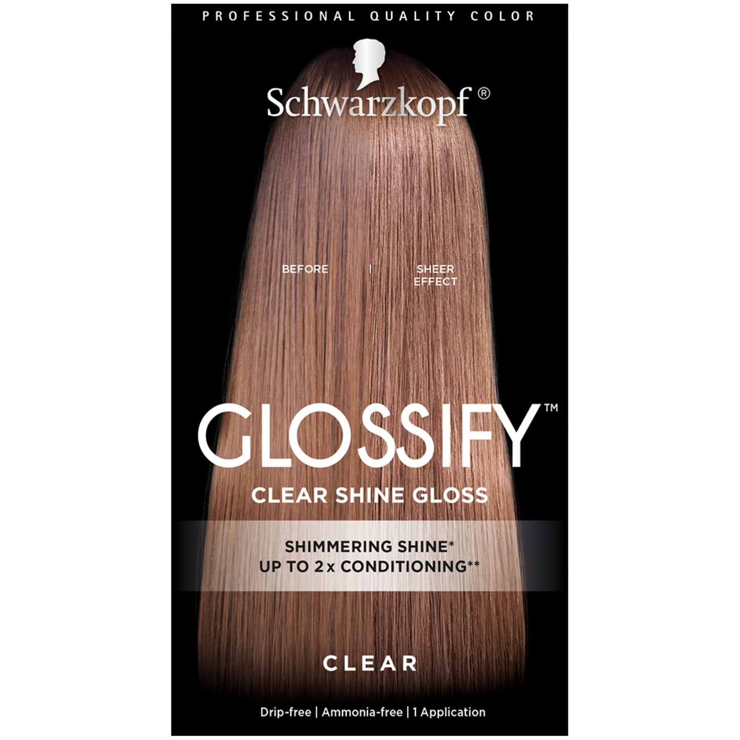 SCHWARZKOPF Glossify Cream Box Ammonia Free Hair