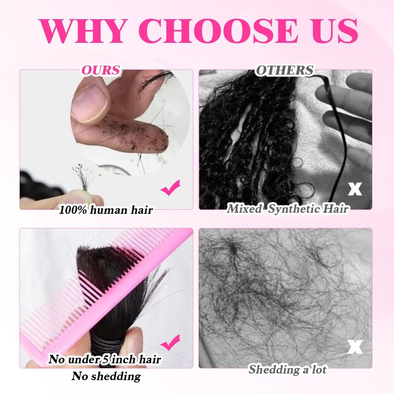 Deep Wave Bulk Human Braiding Hair - 100% Brazilian Virgin Hair for Knotless Braids | 18 Inch, 1B Color, 100g