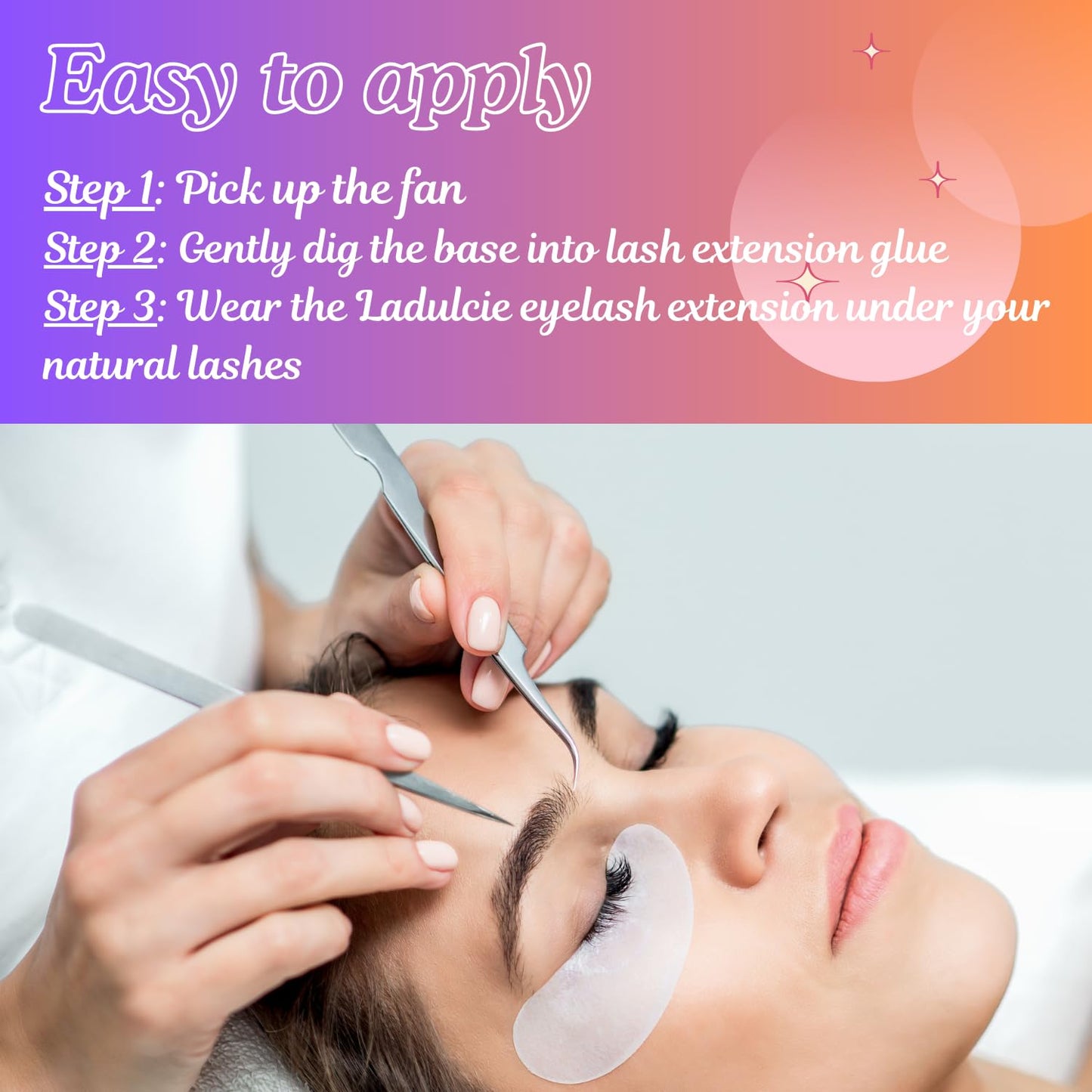 LaDulcie Wispy Lightweight & Comfortable, making your eyes shine. Tapered End Technology, Reusable, Cruelty-Free, Contact Lens Friendly, 5pairs/box (Wispy-314)