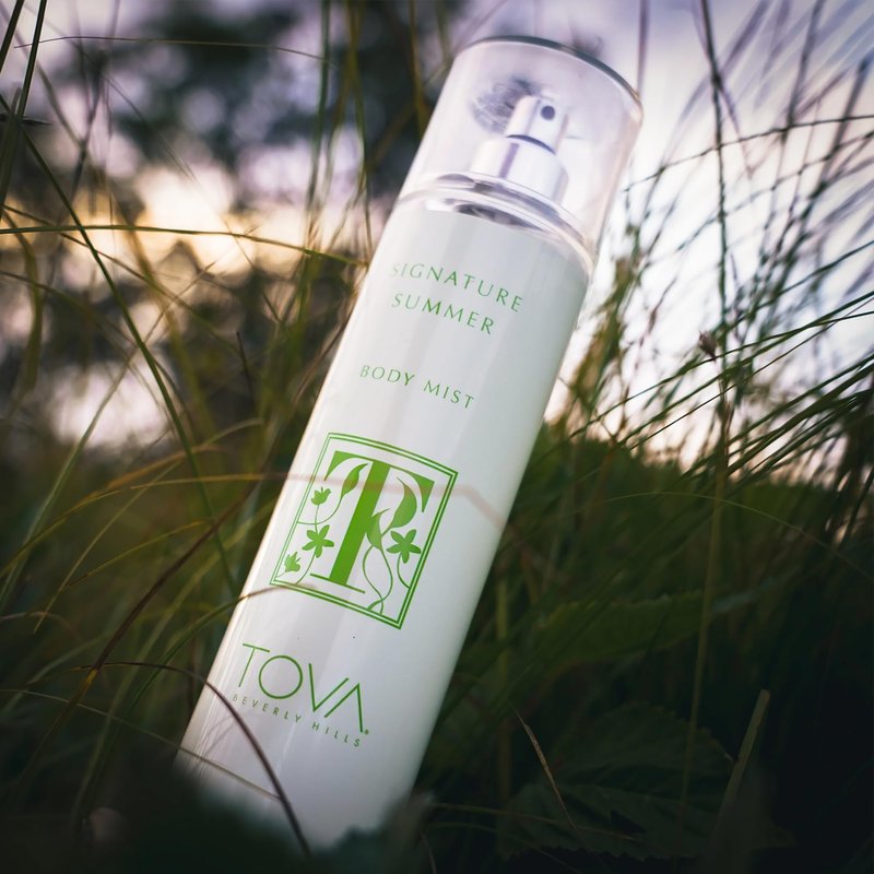 Tova Signature Summer Fragrance Body Mist – Refreshing Fruity Floral Perfume Mist for Women – Grapefruit Calla Lily Amethyst – USA-Made & Cruelty-Free – 8.0 fl oz