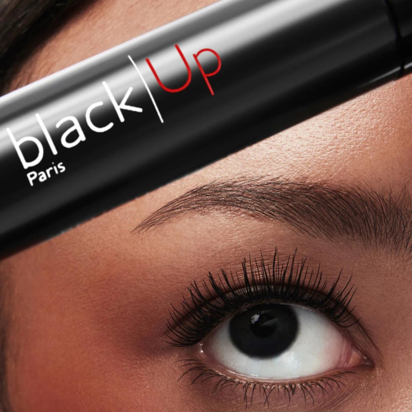 Black Up Revolution Mascara Maxi Volume Lengthening Curl Mascara Fiber Lash Curved Brush for Thick Defined Lashes Extremely Volumizing & Push Up Effect Long Wear Eye Makeup for Dramatic Lash Look