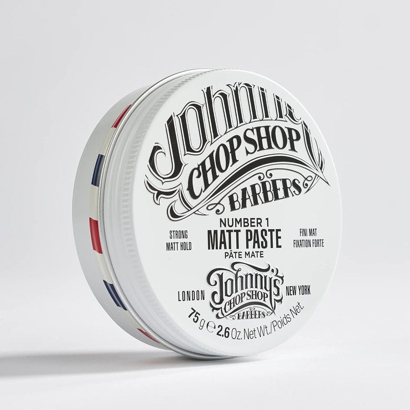 Men's Hair Styling Matte Paste - Pro-Quality Strong Hold & Natural Look | 2.6 oz with Soybean Oil Hydration