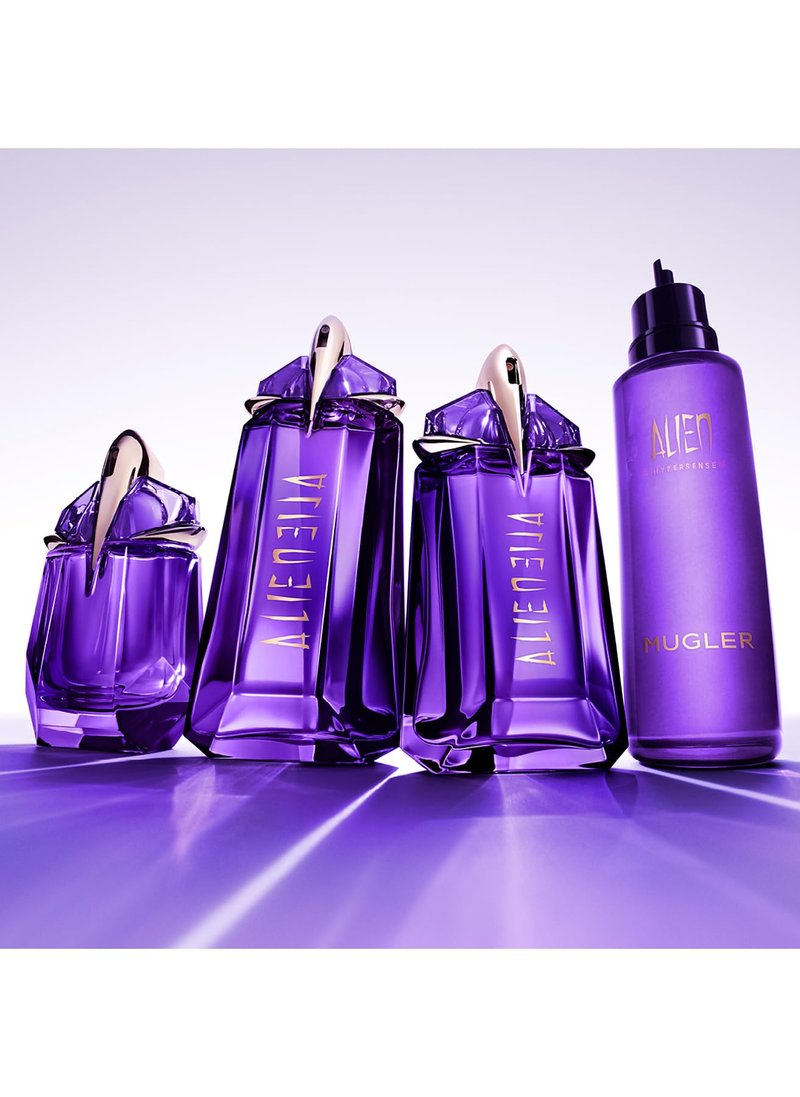 Mugler Alien Refill - Eau de Parfum - Women's Perfume - Floral & Woody - With Jasmine, Wood, and Amber - Long Lasting Fragrance - 3.3 Fl Oz