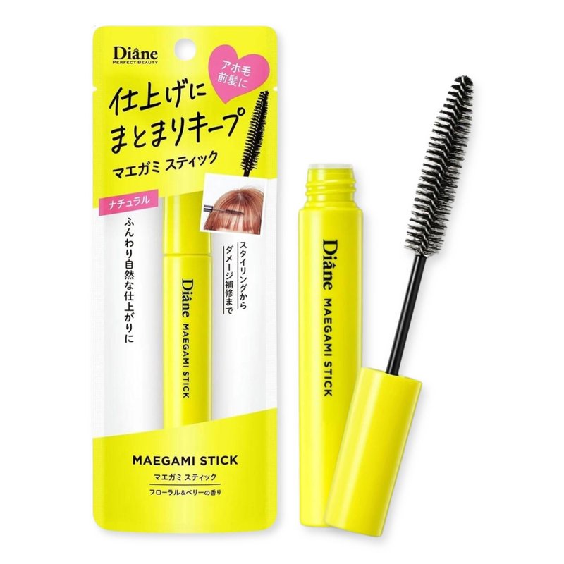 Moist Diane Natural Hair Wax Stick for Women, Fly Away Stick & Bang Mascara for Quick Fix, Baby Hair Gel& Hair Mascara by Frizz Ease Serum, HAIR Finishing STICK& Flyaway HAIR Tamer from Japan, NATURAL