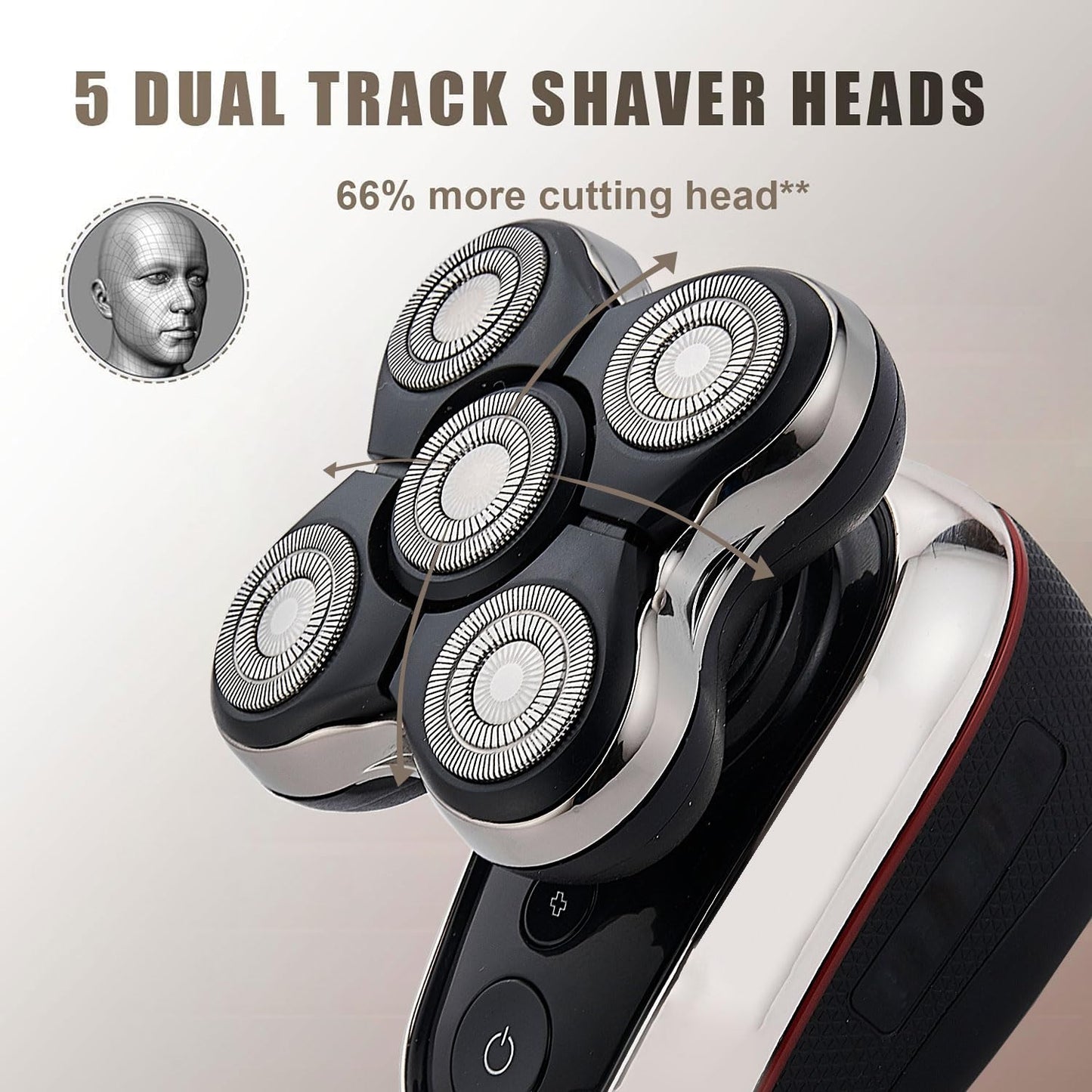 Head Shaver Replacement Blades - Compatible with Remington Balder Pro XR7120 | Precision Electric Shaving for Bald Men