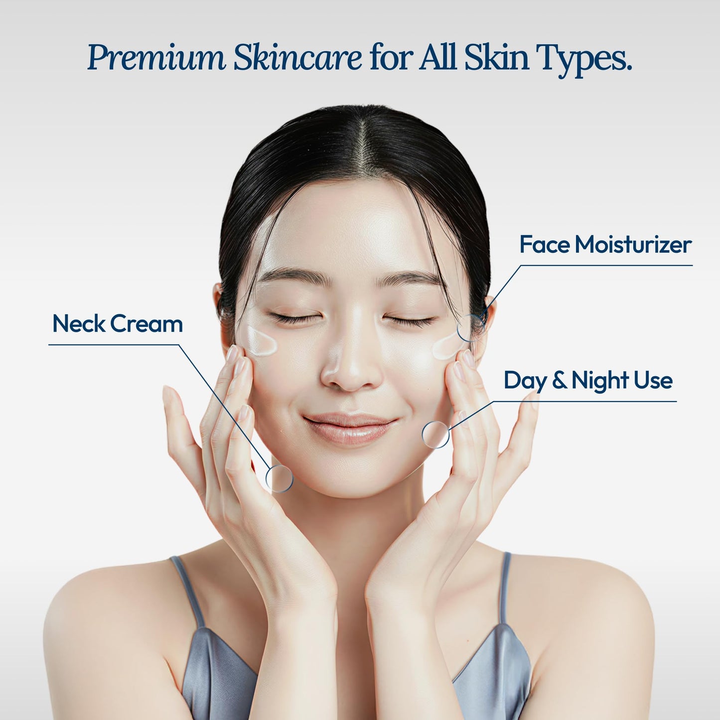 CU: VITAMIN U Moisturizing Cream for Face, Korean Skincare Hydrating Facial Cream with Adenosine, Niacinamide, and Ceramide, promotes Anti-Aging Skin, 50ml (1.69 Fl. Oz.)