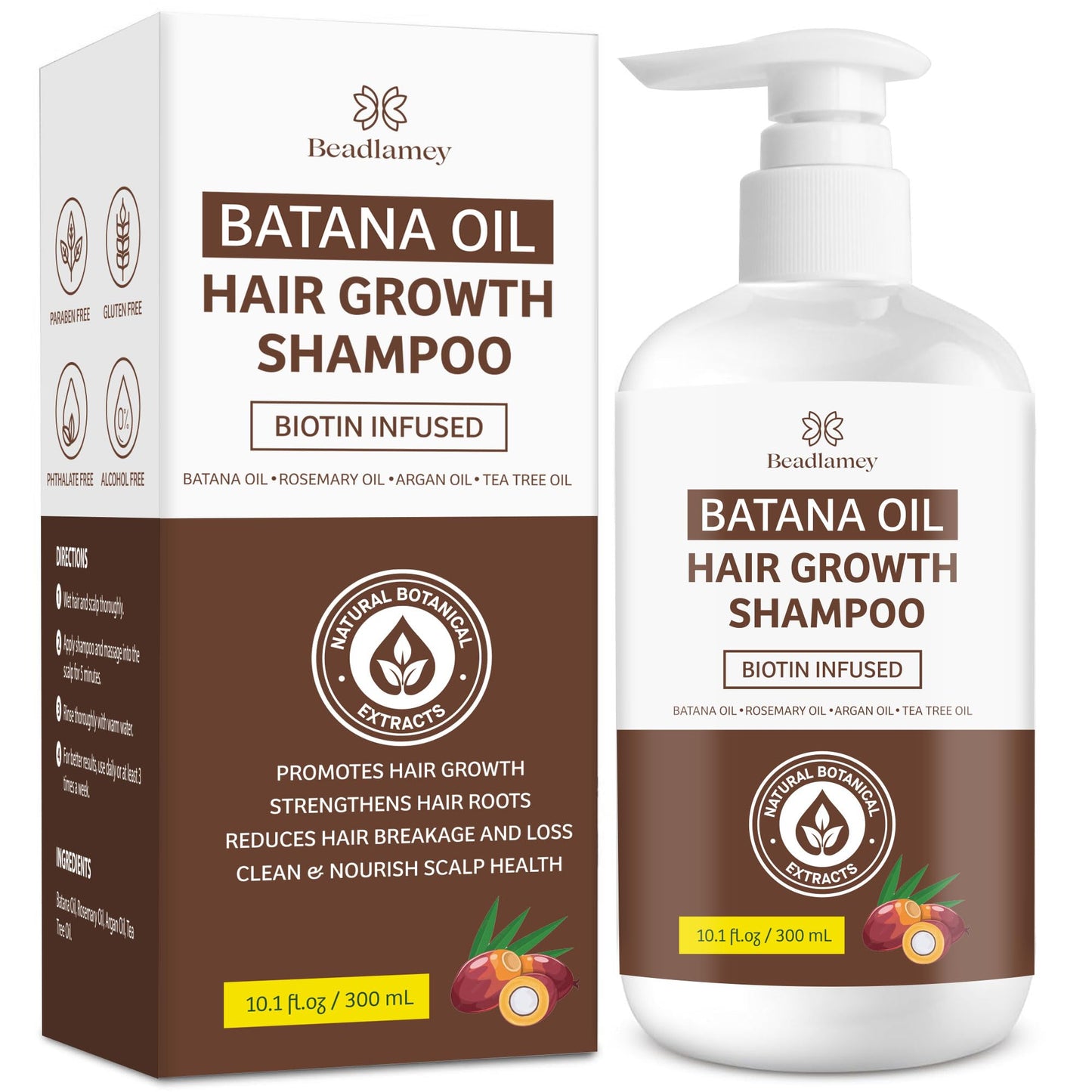 Root Activator Shampoo for Men and Women - Hair Growth Shampoo for Thinning Hair - 10.1 FL OZ