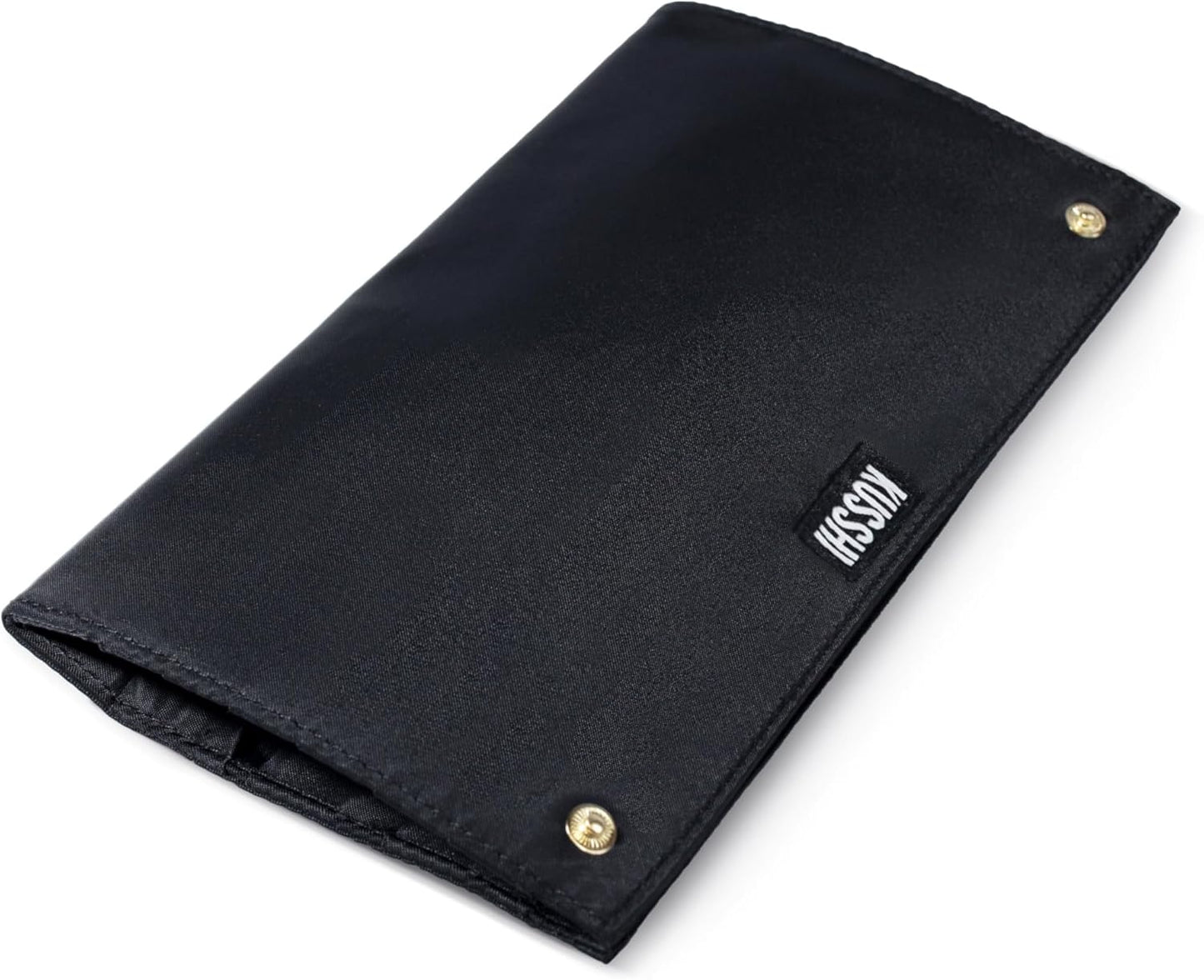 KUSSHI Travel Brush Organizer - Washable Snap Design for Easy Packing | Compact & Lightweight