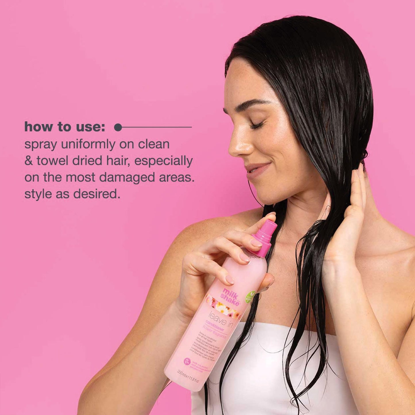 milk shake Leave-In Conditioner Spray Detangler for Natural Hair