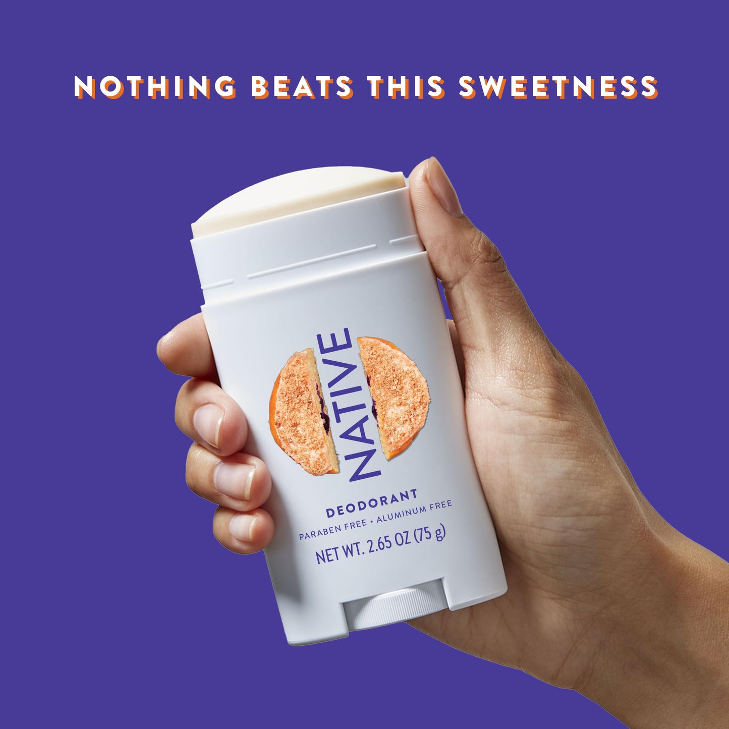 Native Deodorant | Limited Dunkin Donuts Edition | Aluminum Free with Baking Soda, Probiotics, Coconut Oil and Shea Butter | Blueberry Cobbler 2.65oz