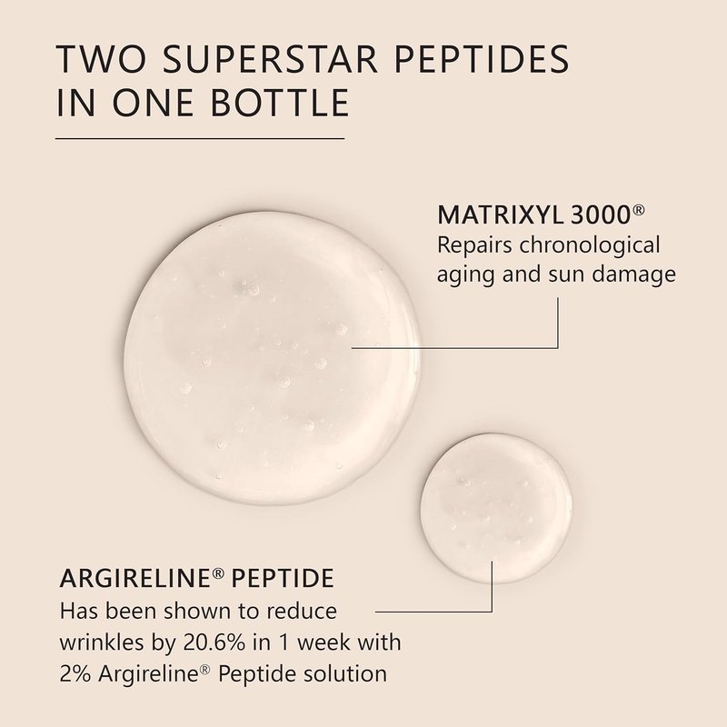 Asterwood Matrixyl 3000 + Argireline Anti-Aging Serum | 1 oz + 10% Niacinamide Boost