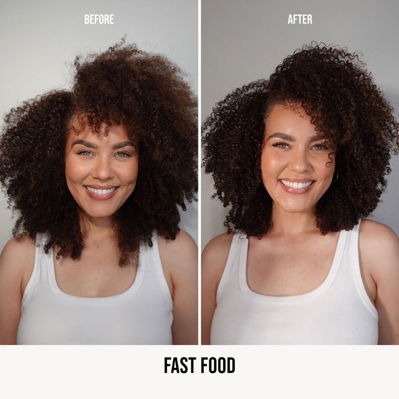 AG Care Fast Food Leave On Conditioner - Ulta-Shine and Weightless Conditioner, 8 Fl Oz