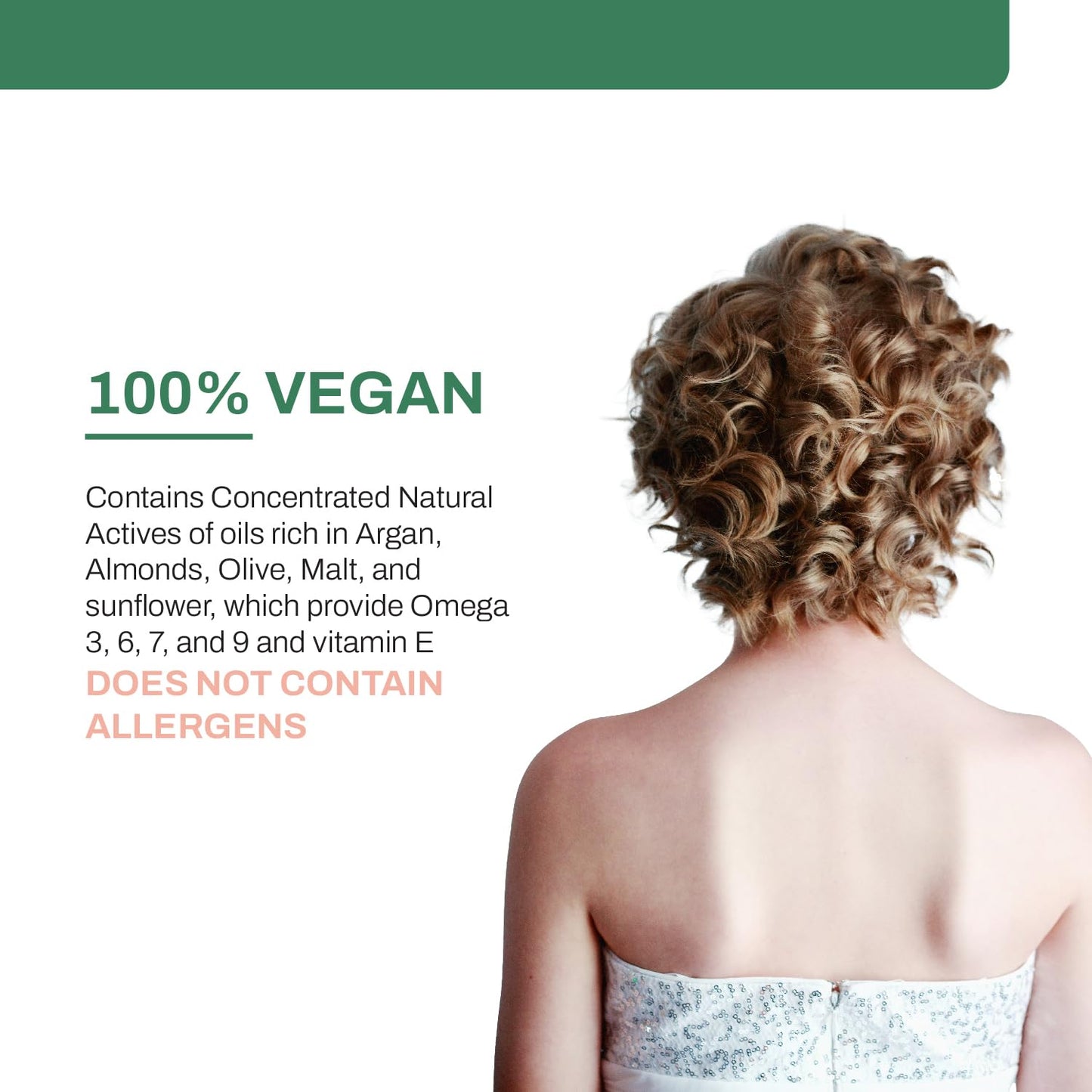 Biokleno Vegan Conditioner - Green Tea & Essential Oils Blend for Nourishment | 14.20 fl oz