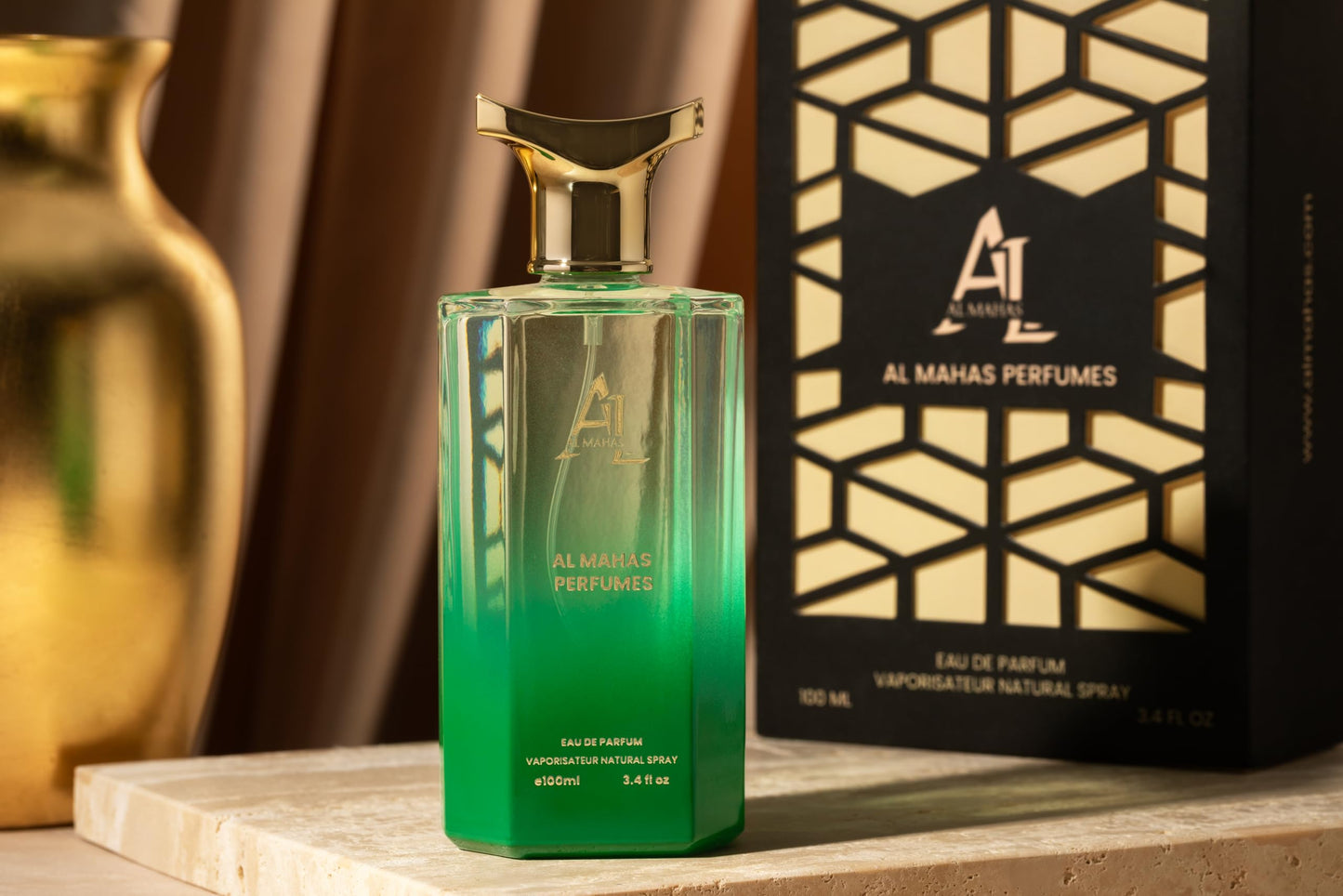AL MAHAS Lime&Site Perfume - Eau de Parfum 100 ml (3.4 Oz) Long Lasting Fresh Unisex Perfume, Citrus & Lime Cologne. Notes: Fresh ginger, Grapefruit, Labdanum, Ambroxan, Cascalone, Ambergris