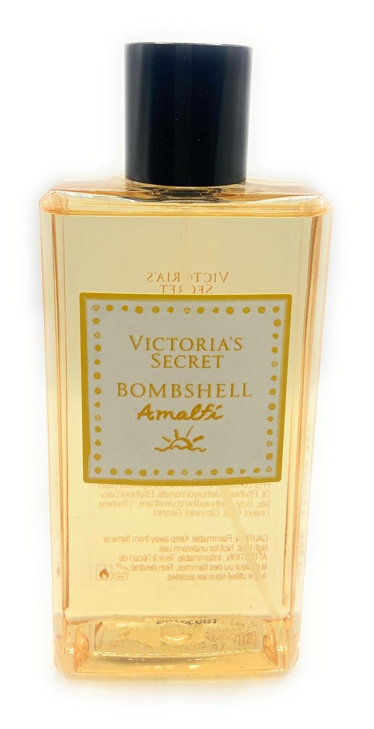 Victoria's Secret Bombshell Amalfi Body Mist - 8.4 Oz Fragrance Spray for All-Day Freshness