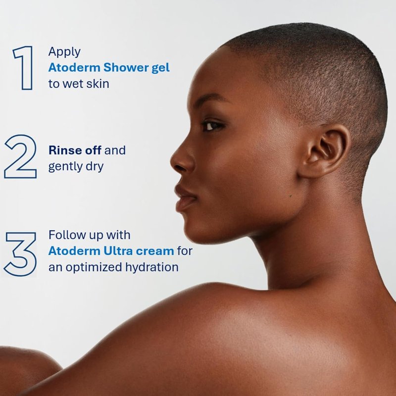 Bioderma Atoderm Cream - Ultra Hydrating Body Moisturizer for Normal to Dry Sensitive Skin | 500ml