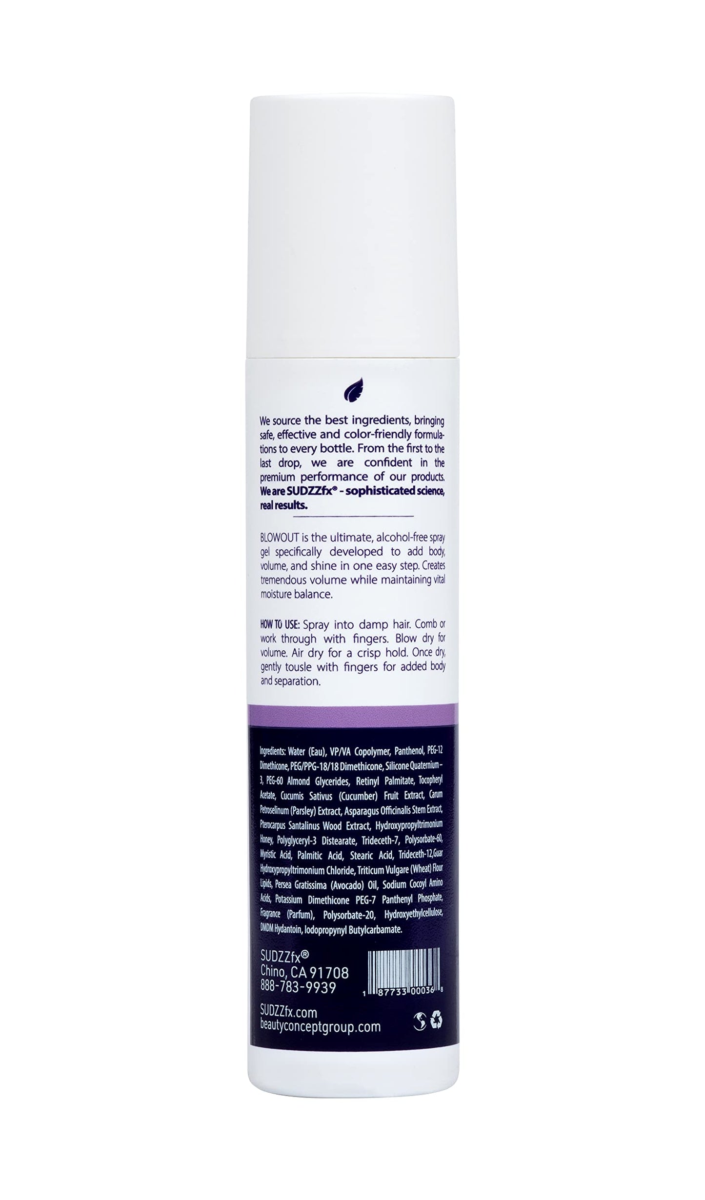 SUDZZFX LIFT Volumizing Gel, 8.5 Fl Oz (Formerly Zephyr) – Spray for Fine Hair Shine & Medium Hold – Thickening Formula for Men & Women