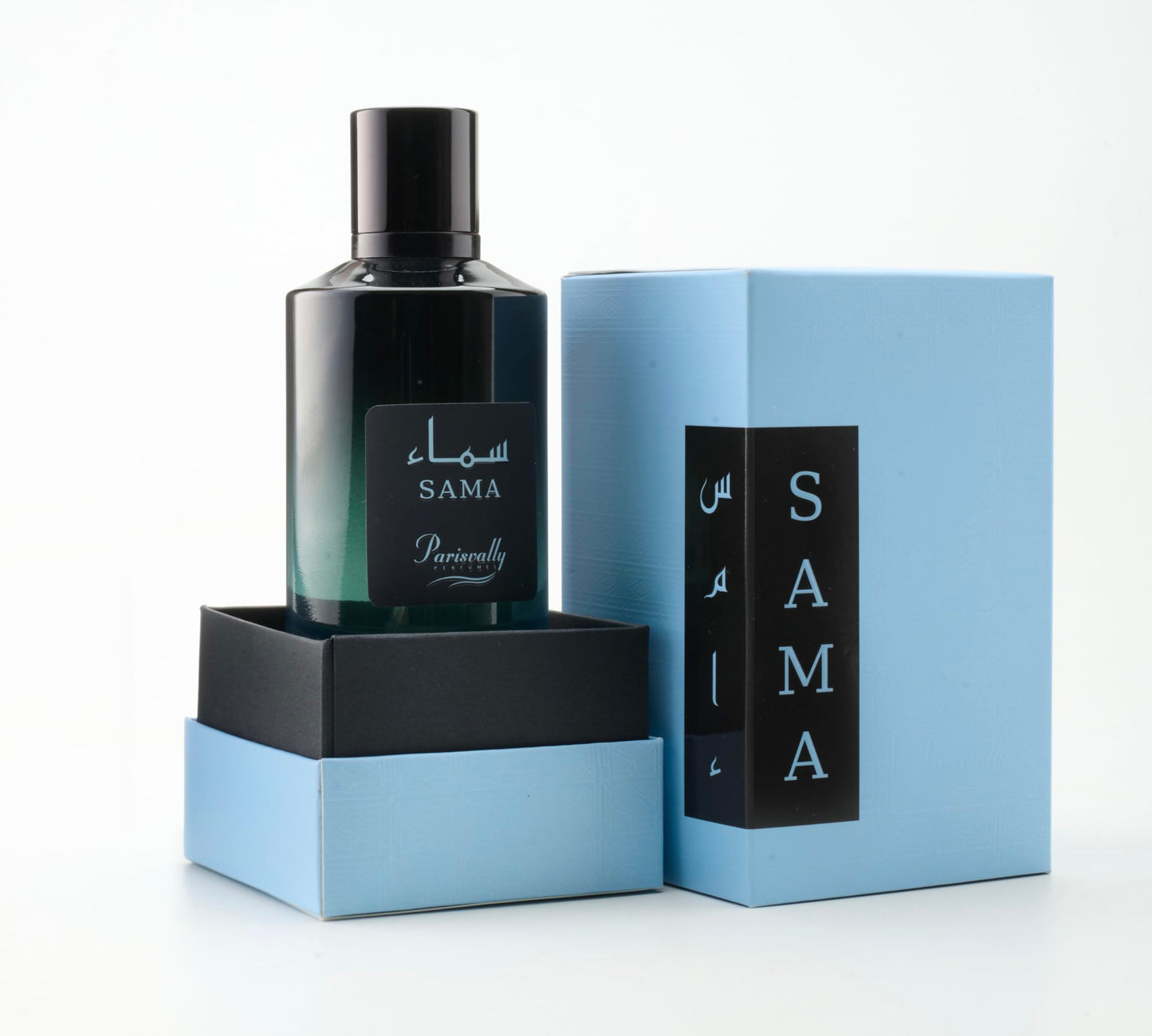 Parisvally Sama - Warm Vanilla, Caramelized Cognac, Sweet Amberwood Long-Lasting Unisex Fragrance - 3.40 Ounce / 100 ml