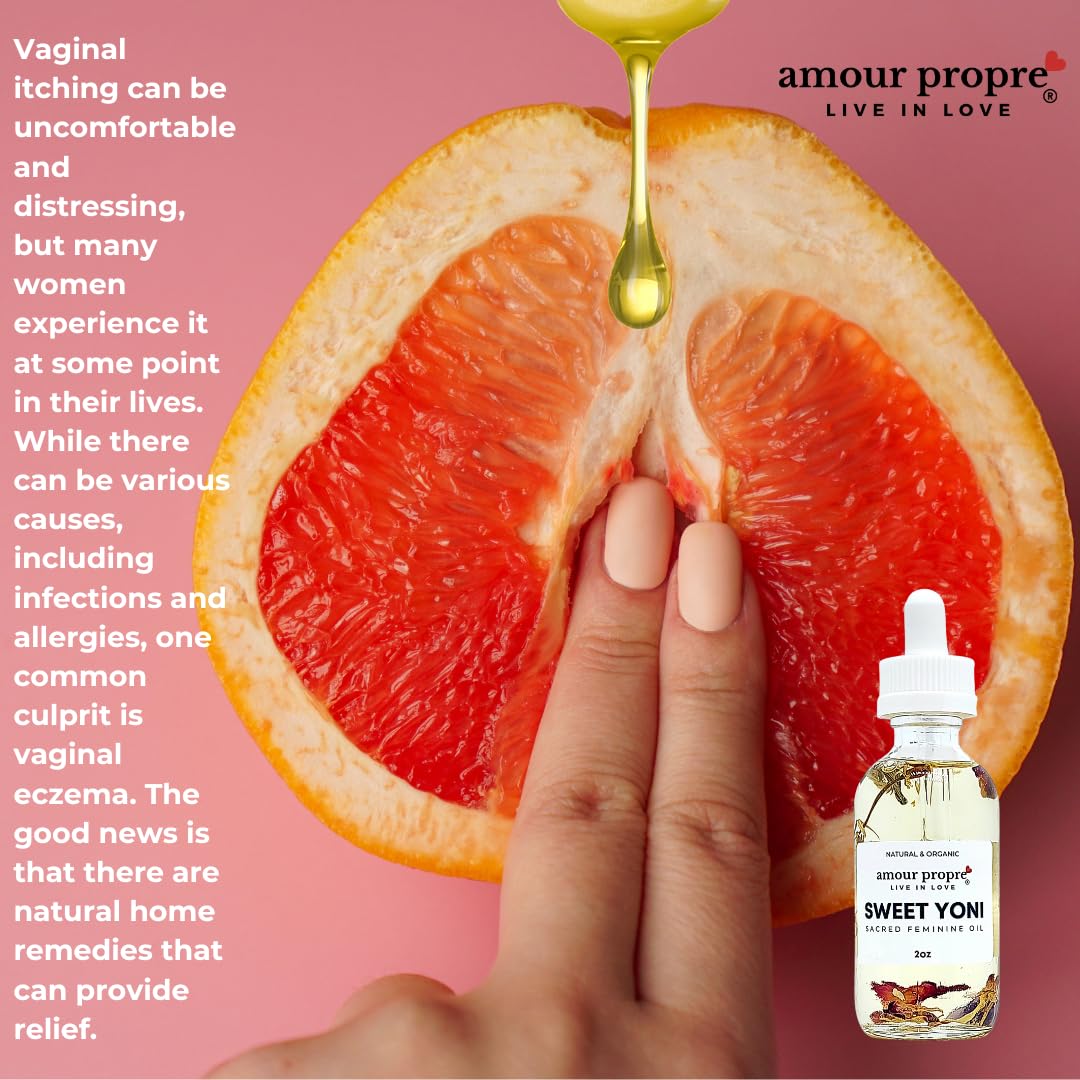 Sweet Yoni - Sacred Feminine Oil | Soothe itching, Dryness, and discomfort | Floral Scent | Skin-Boosting Benefits (Refill Yoni Oil)