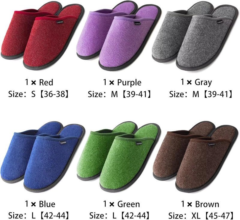 House Slippers for Guests - Non-Slip Washable Spa Slippers | Ideal for Hotels, Parties & Travel