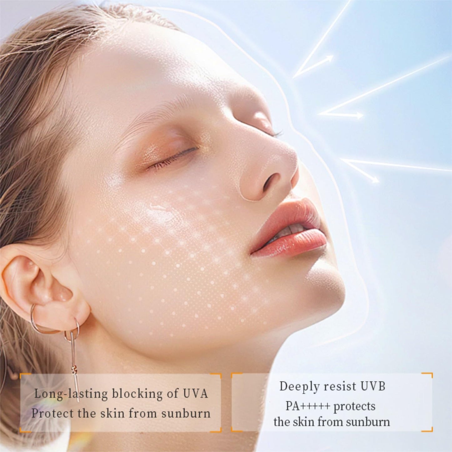 Eshioh Sunscreen SPF50+ PA+++, Sweat-Resistant, Fragrance-Free, No Whitening, Matte Finish, Portable, 19g #01